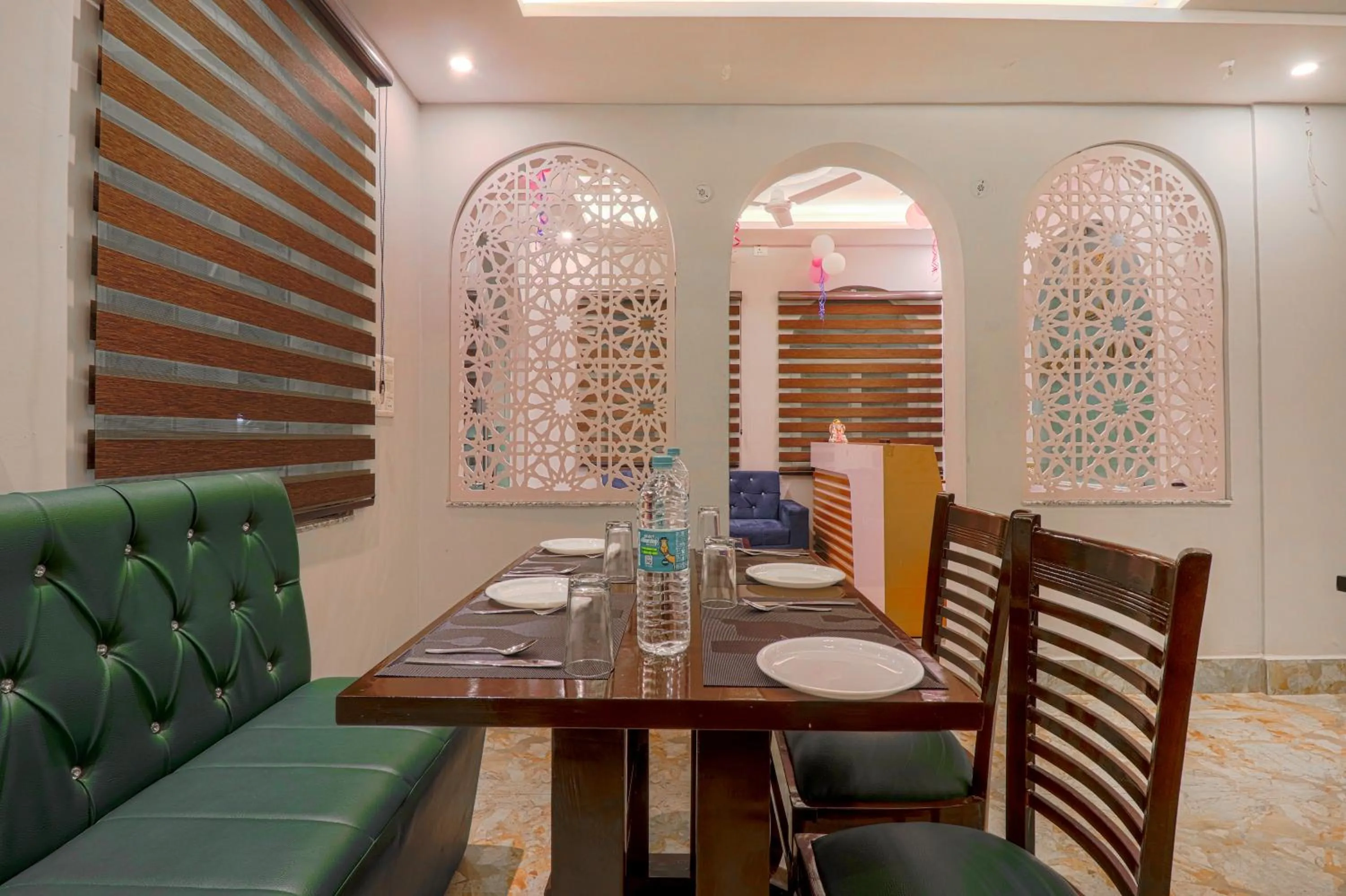 Dining area in Shanti Vilaas