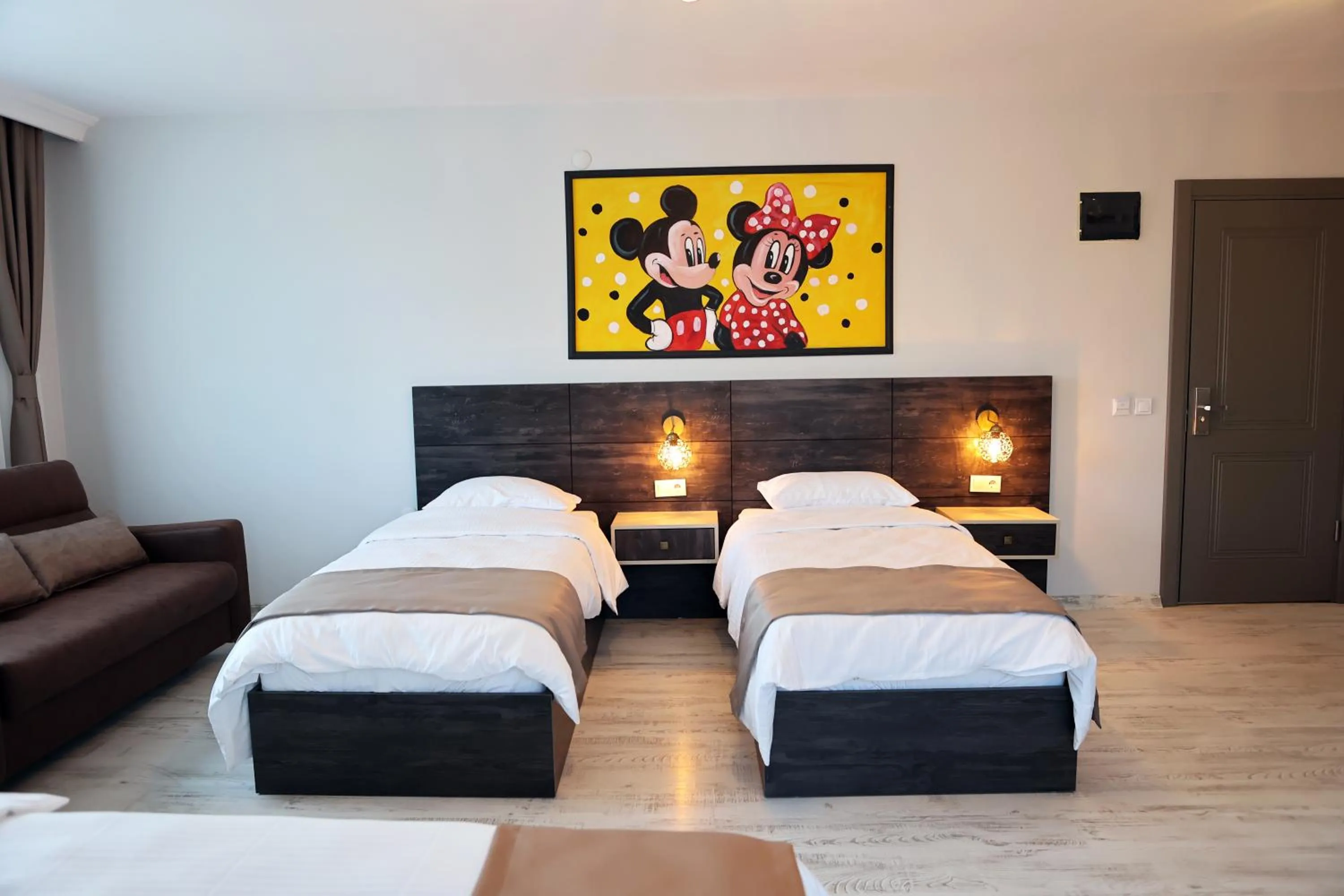 Bed in SAR-PER Hotel