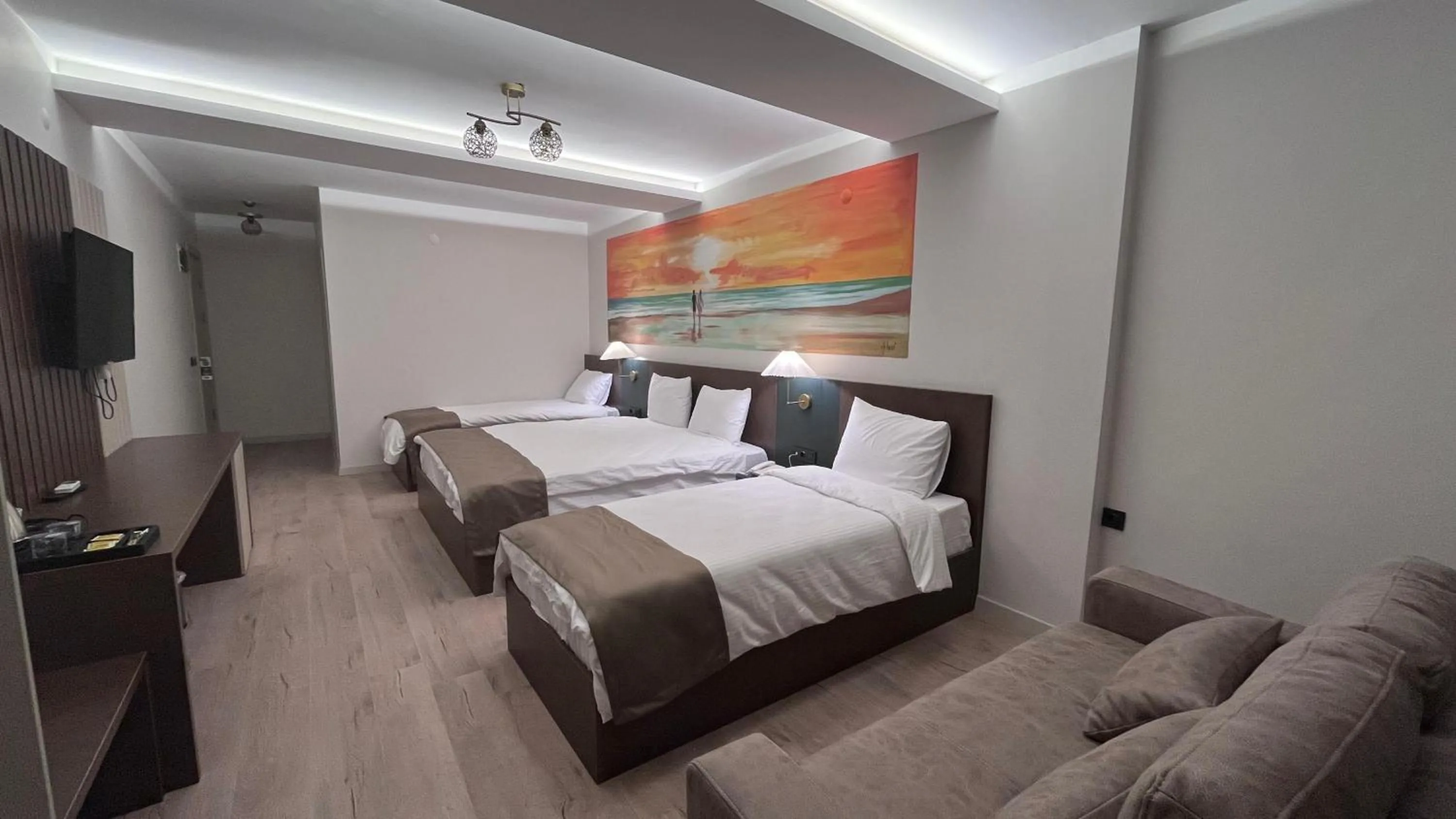 Bed in SAR-PER Hotel