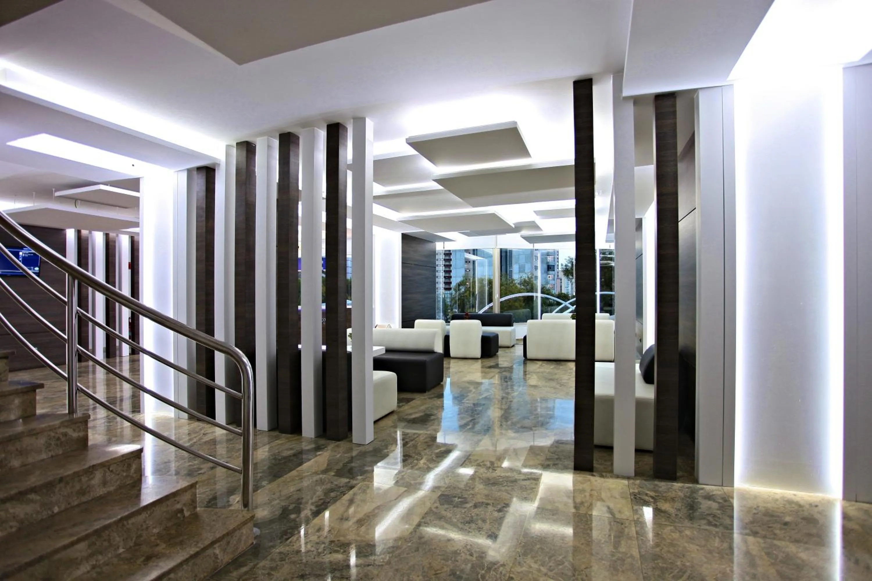 Seating area in Flamingo Beach Resort - Adults Recommended