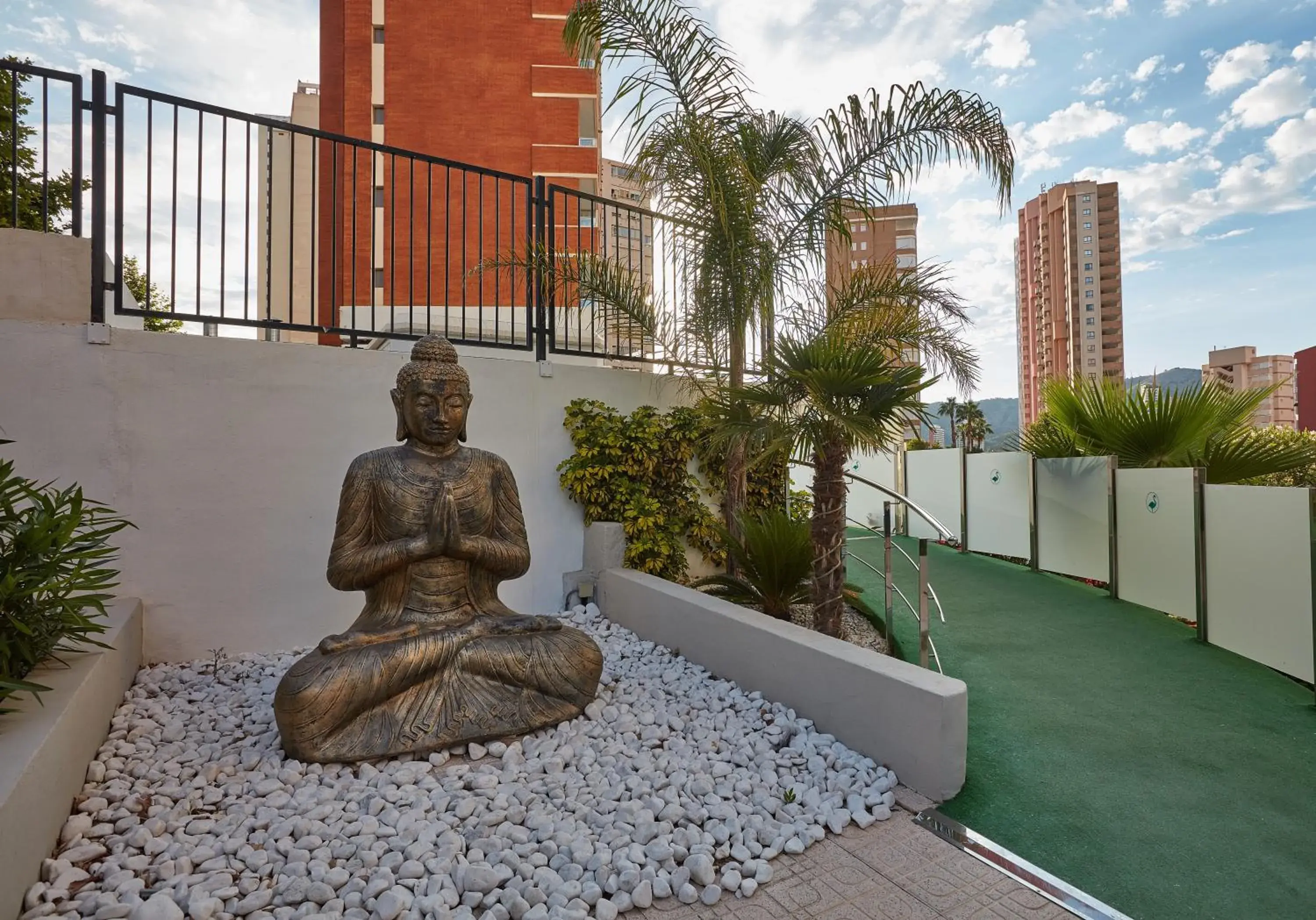 Garden view in Flamingo Beach Resort - Adults Recommended Garden view in Flamingo Beach Resort - Adults Recommended