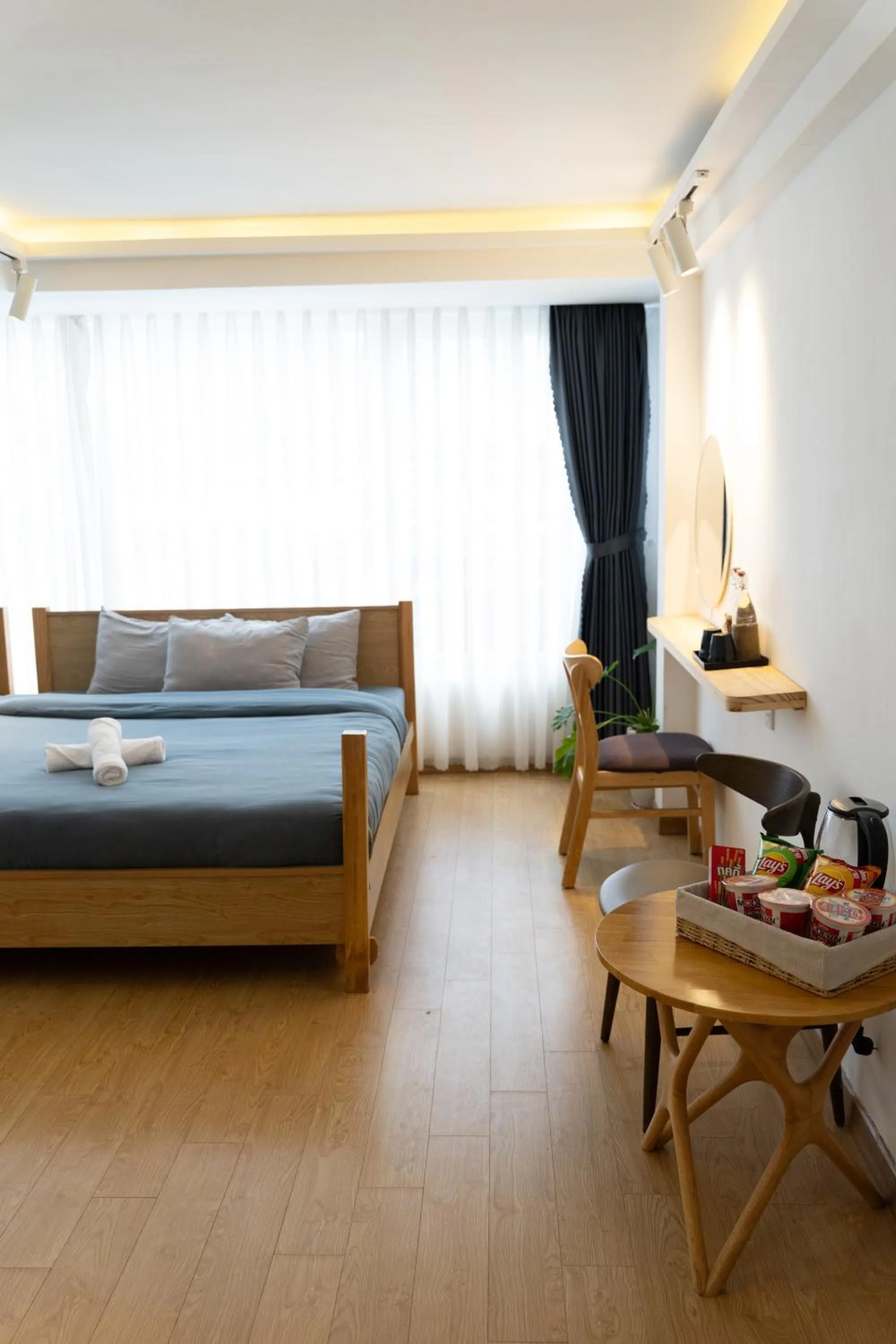 Bed in AMIGO Luxury Palace- Cạnh Chợ Đêm Đà Lạt