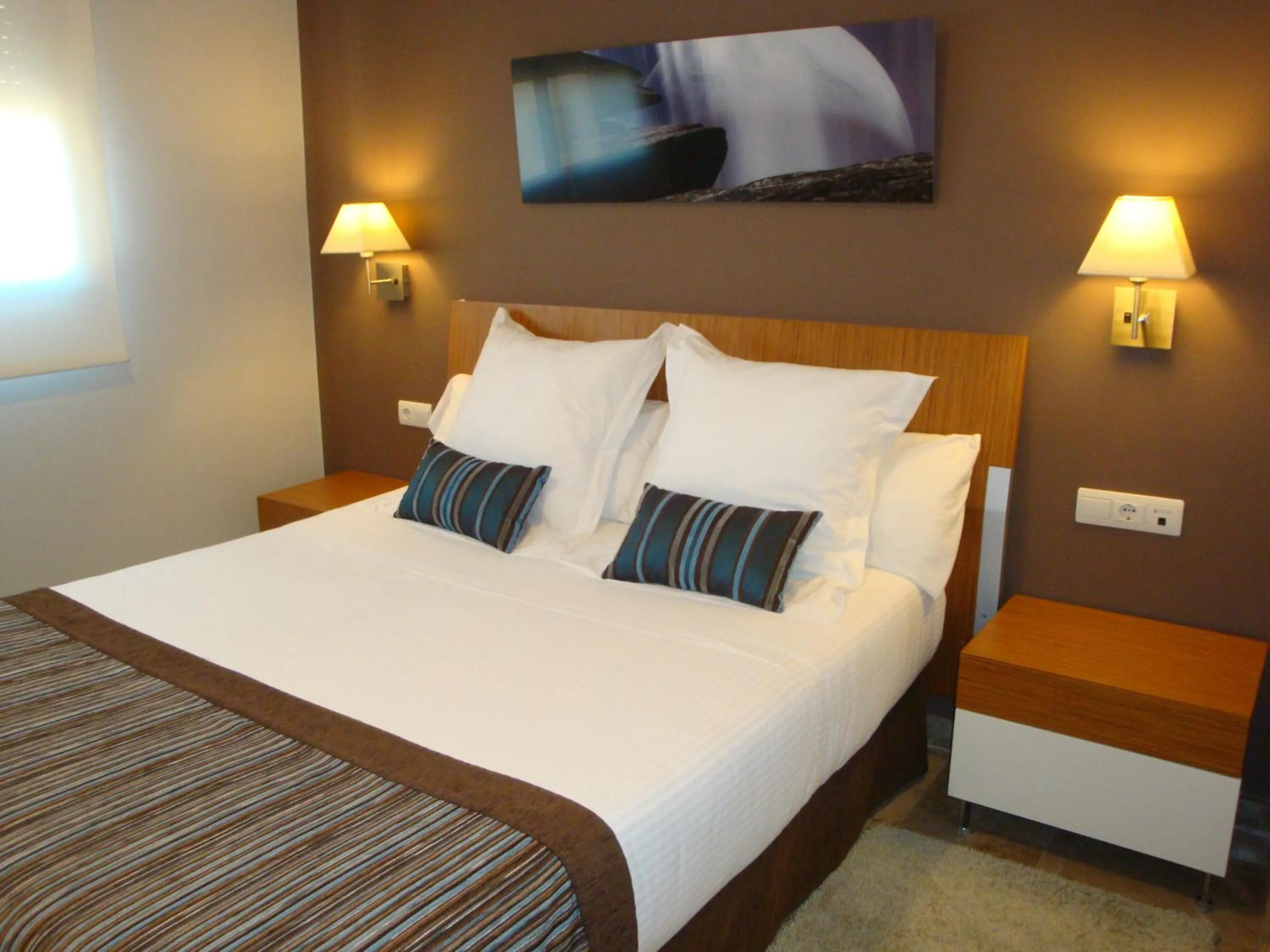 Bedroom, Bed in Apartamentos Plaza Picasso