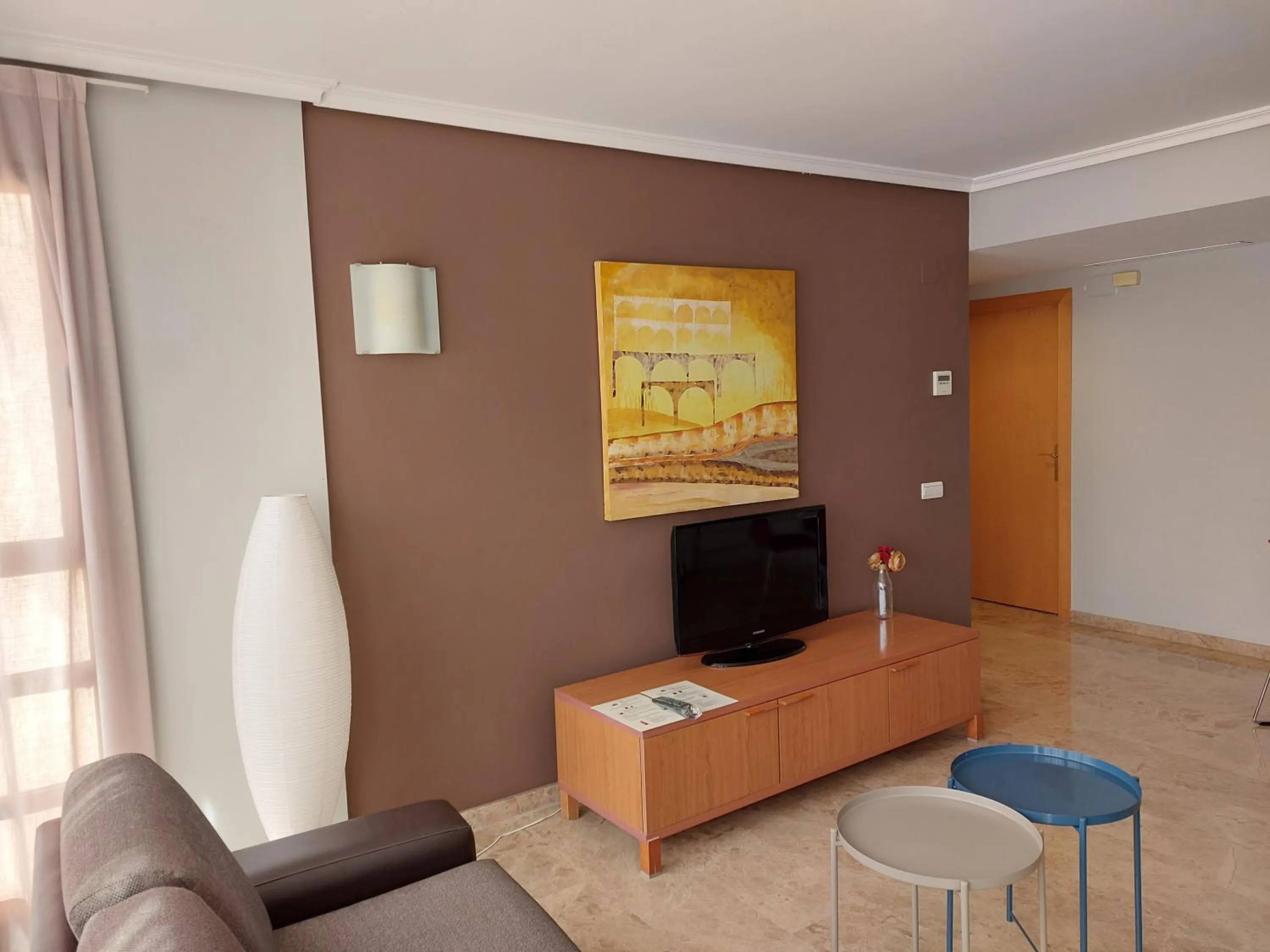 Living room in Apartamentos Plaza Picasso