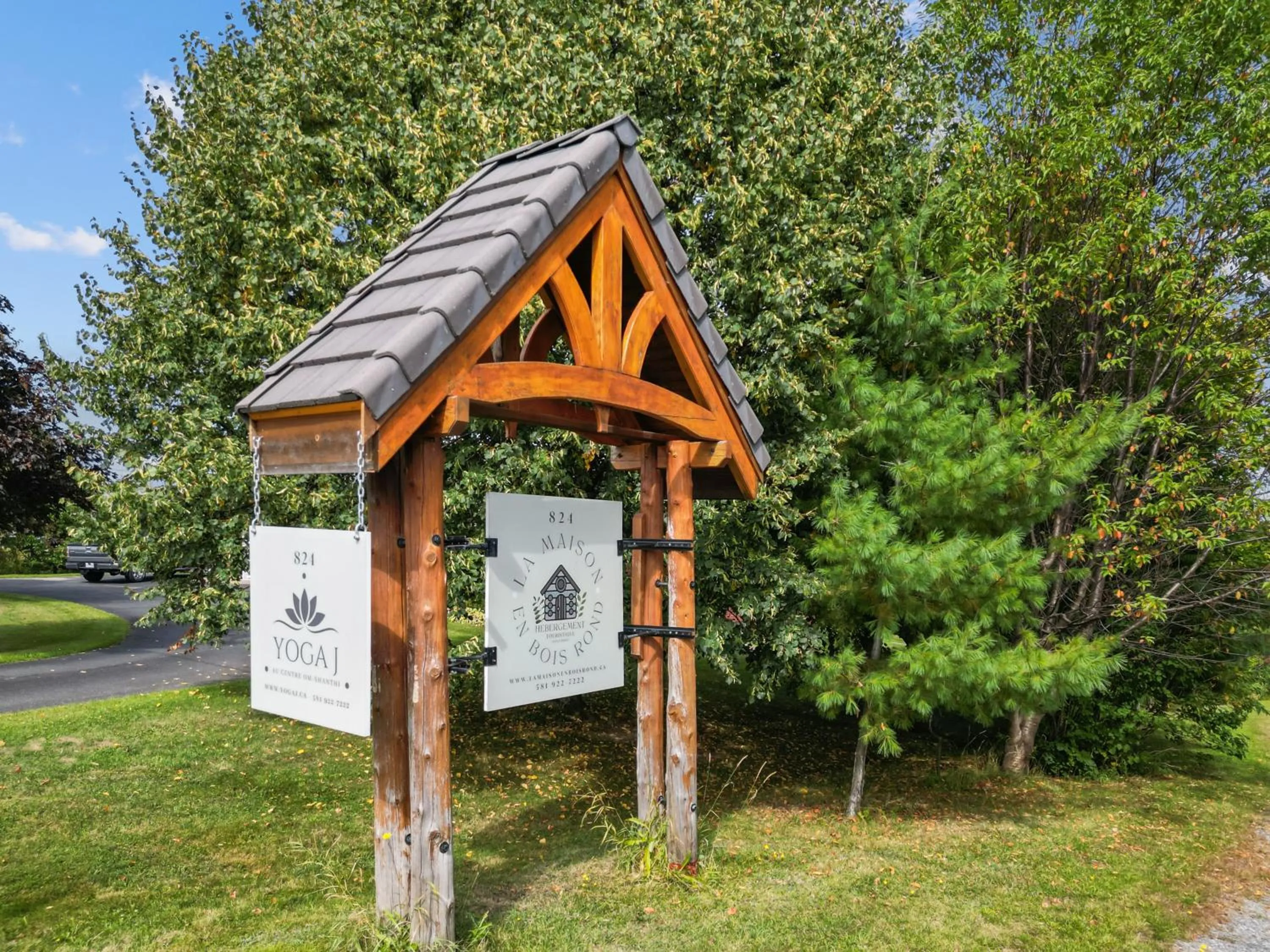 Hébergement "La Maison en Bois Rond"