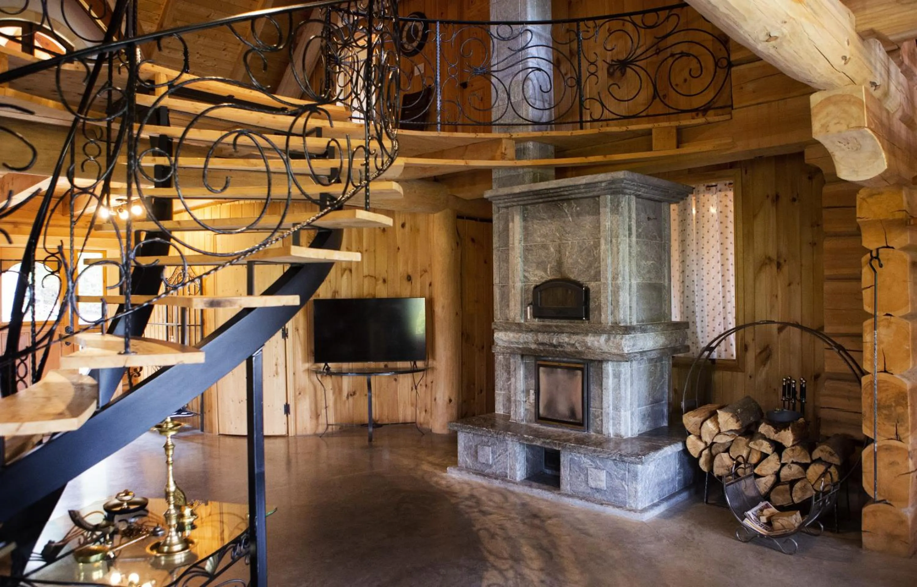 Hébergement "La Maison en Bois Rond"