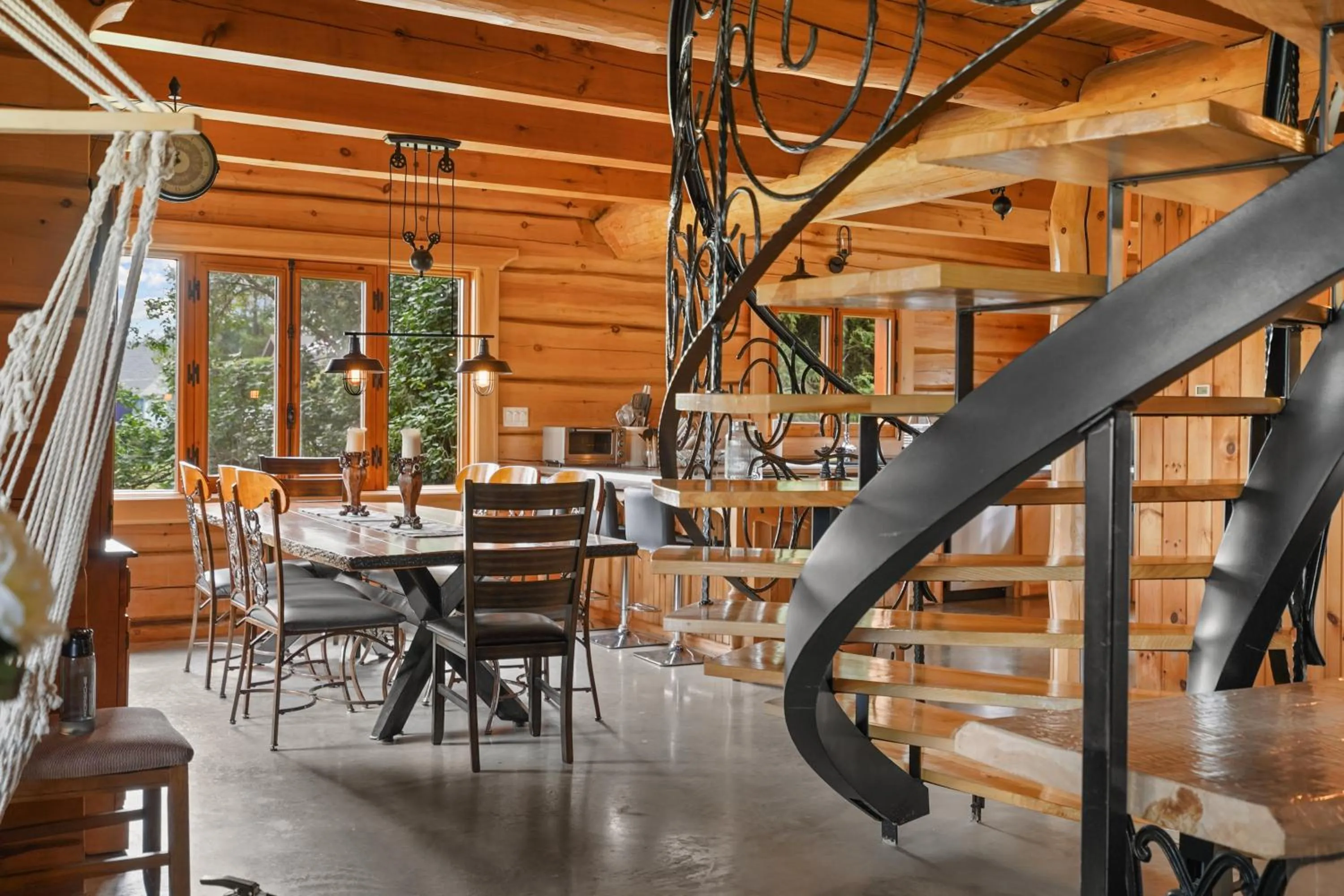 Hébergement "La Maison en Bois Rond"