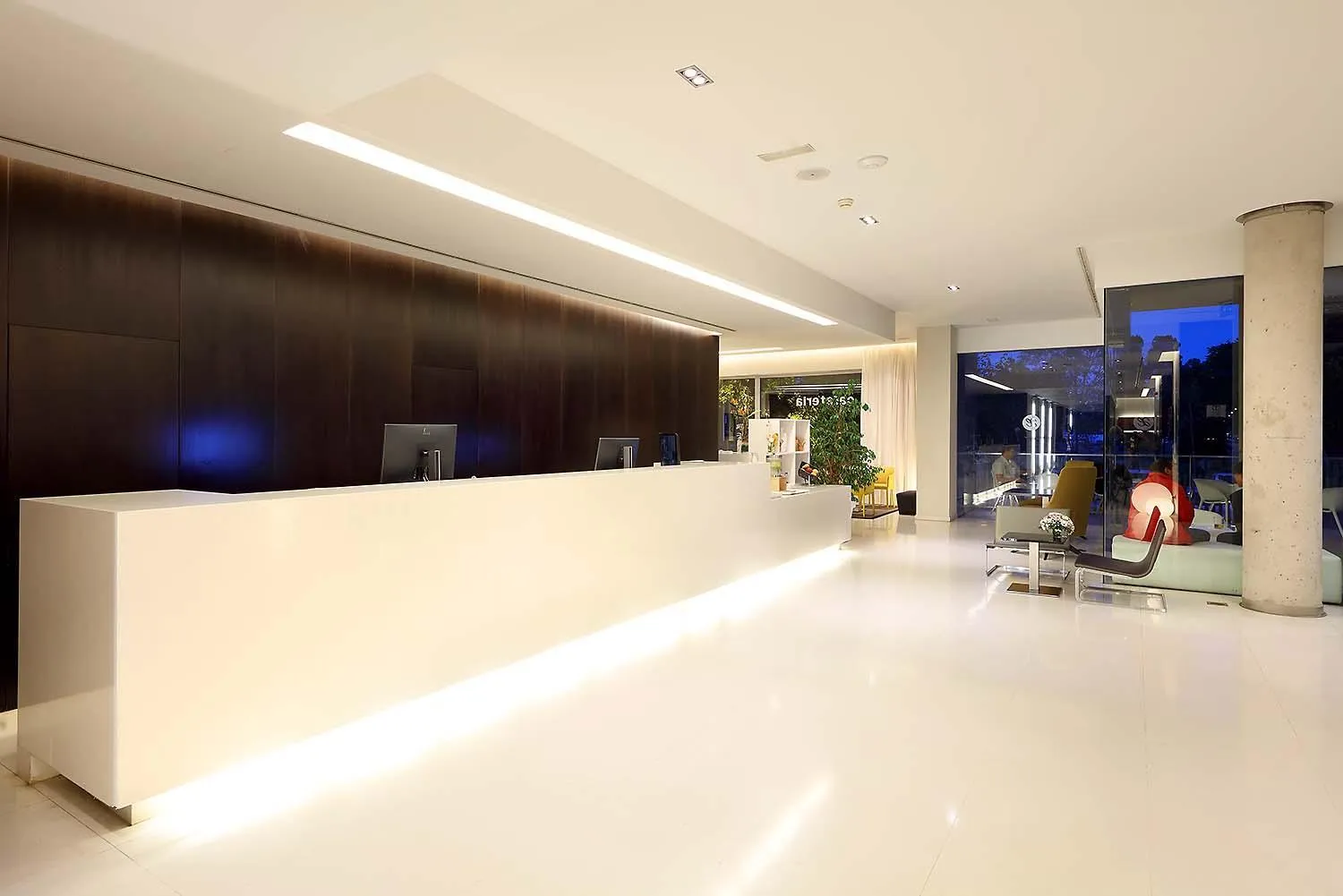 Lobby or reception in Exe Puerto de Sagunto