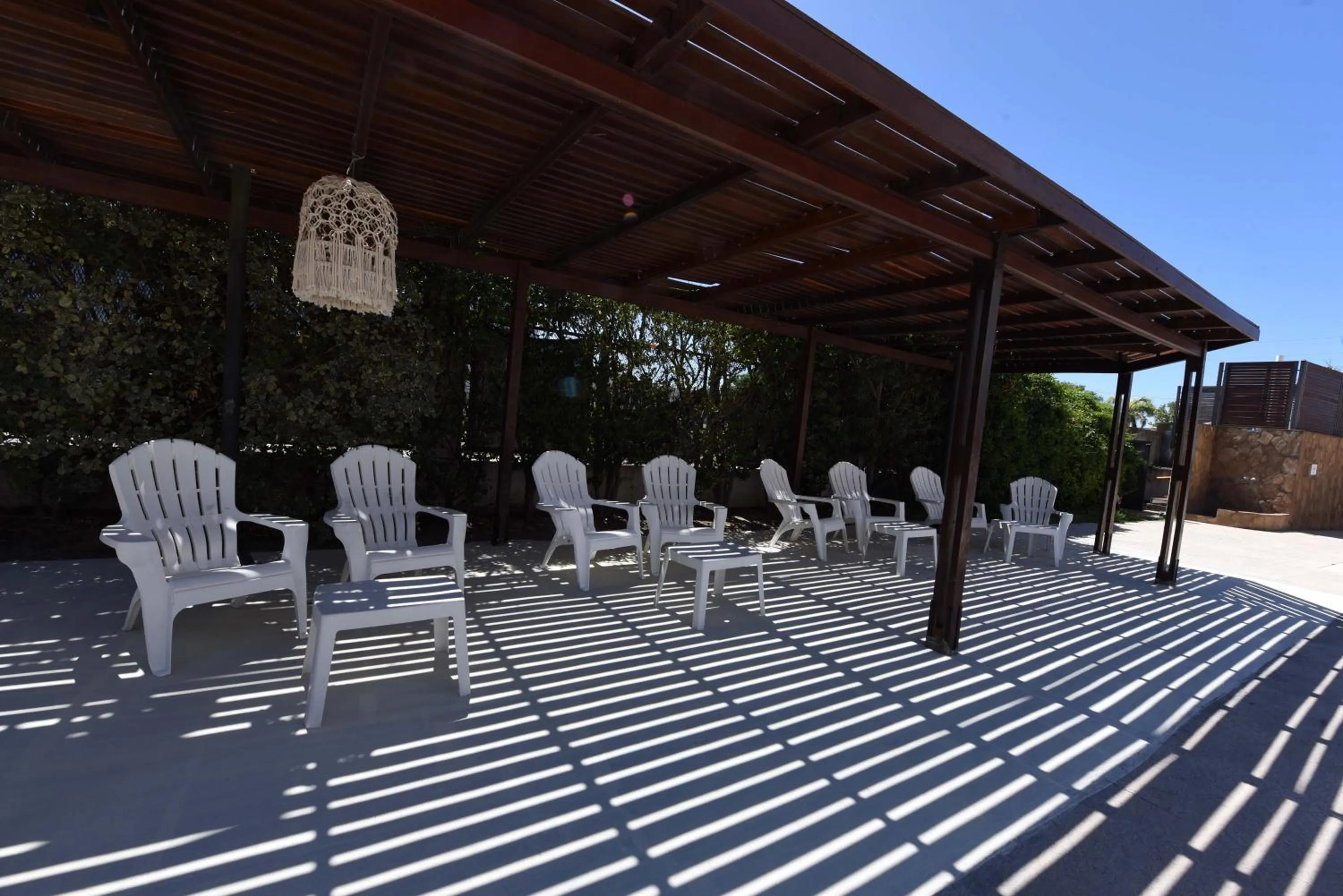 Patio in Camberland Resort & Spa Ramallo