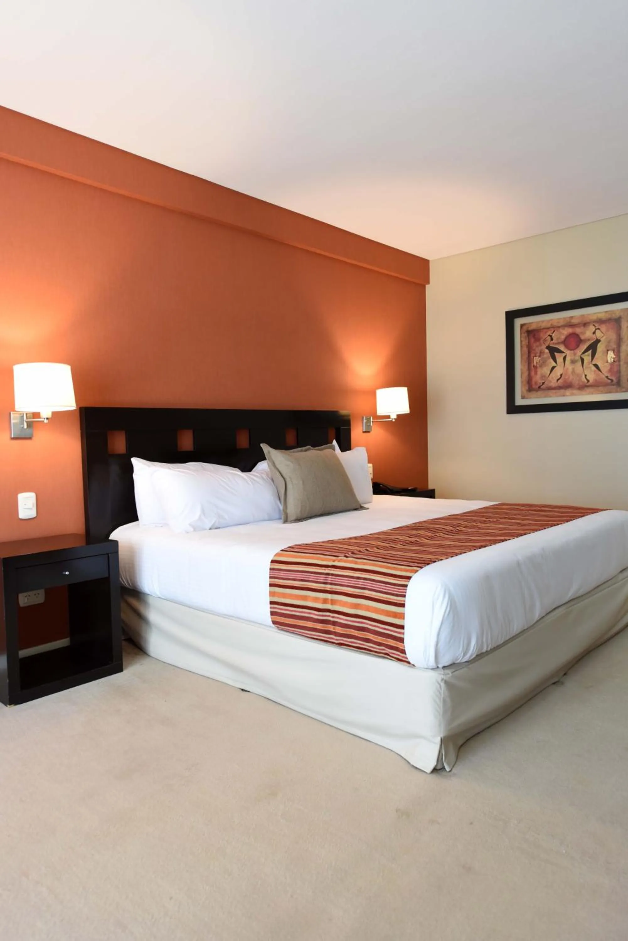 Bed in Camberland Resort & Spa Ramallo