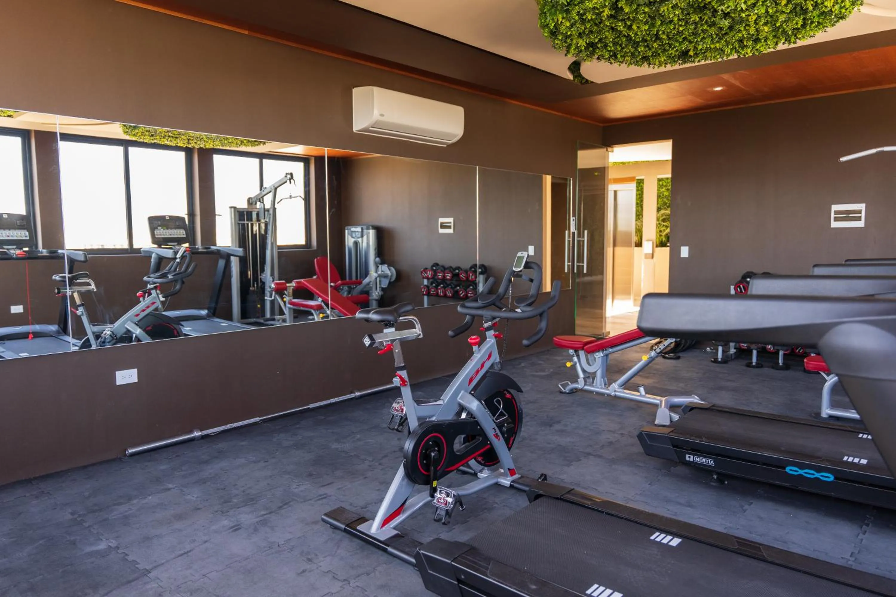 Fitness centre/facilities in Luxurious Studio in Menesse Tulum Pool Gym Cinema By Yeah