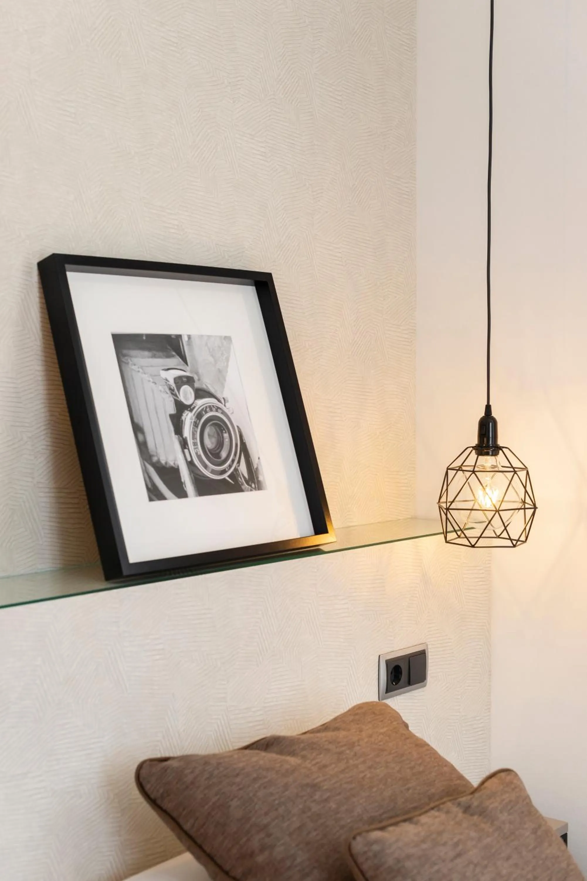 Decorative detail in Blanq Carmen Hotel