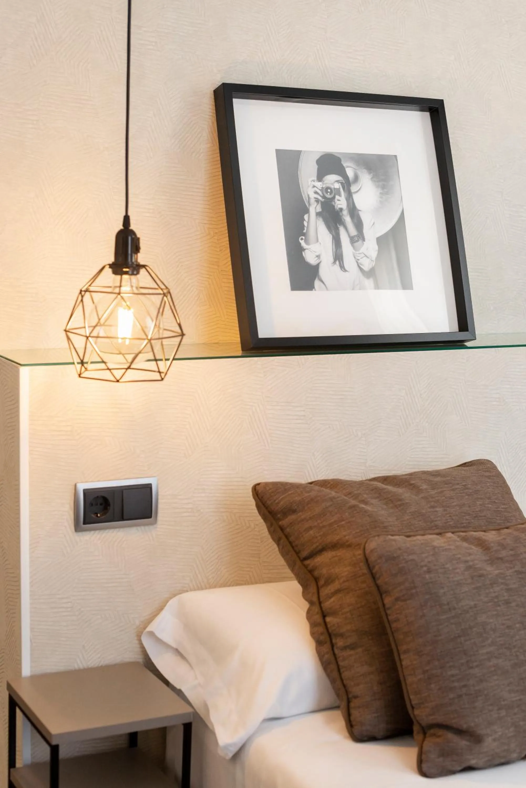 Bed in Blanq Carmen Hotel