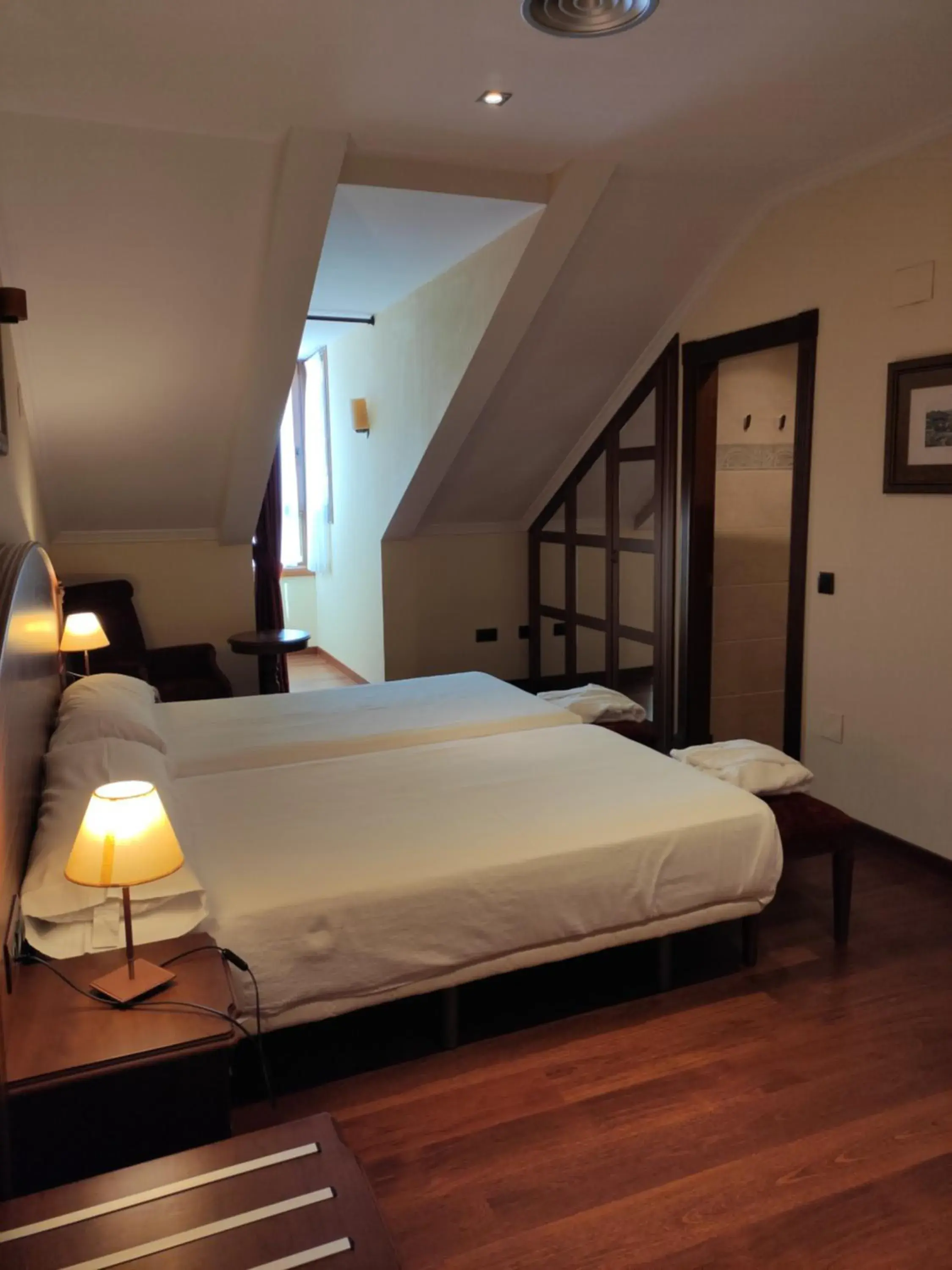 Bed in Hotel Palacio de la Magdalena Bed in Hotel Palacio de la Magdalena