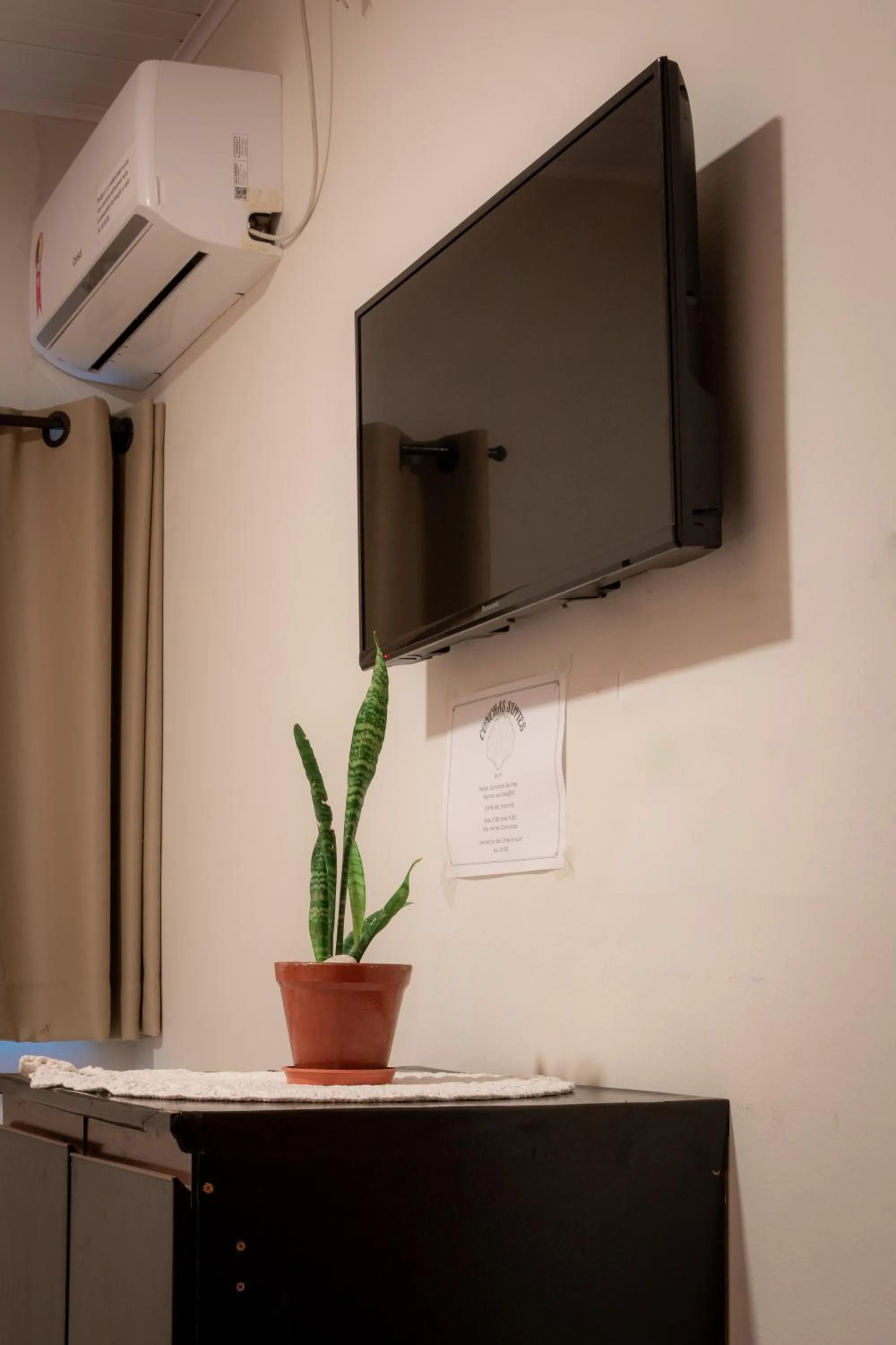 TV and multimedia in Suítes 91