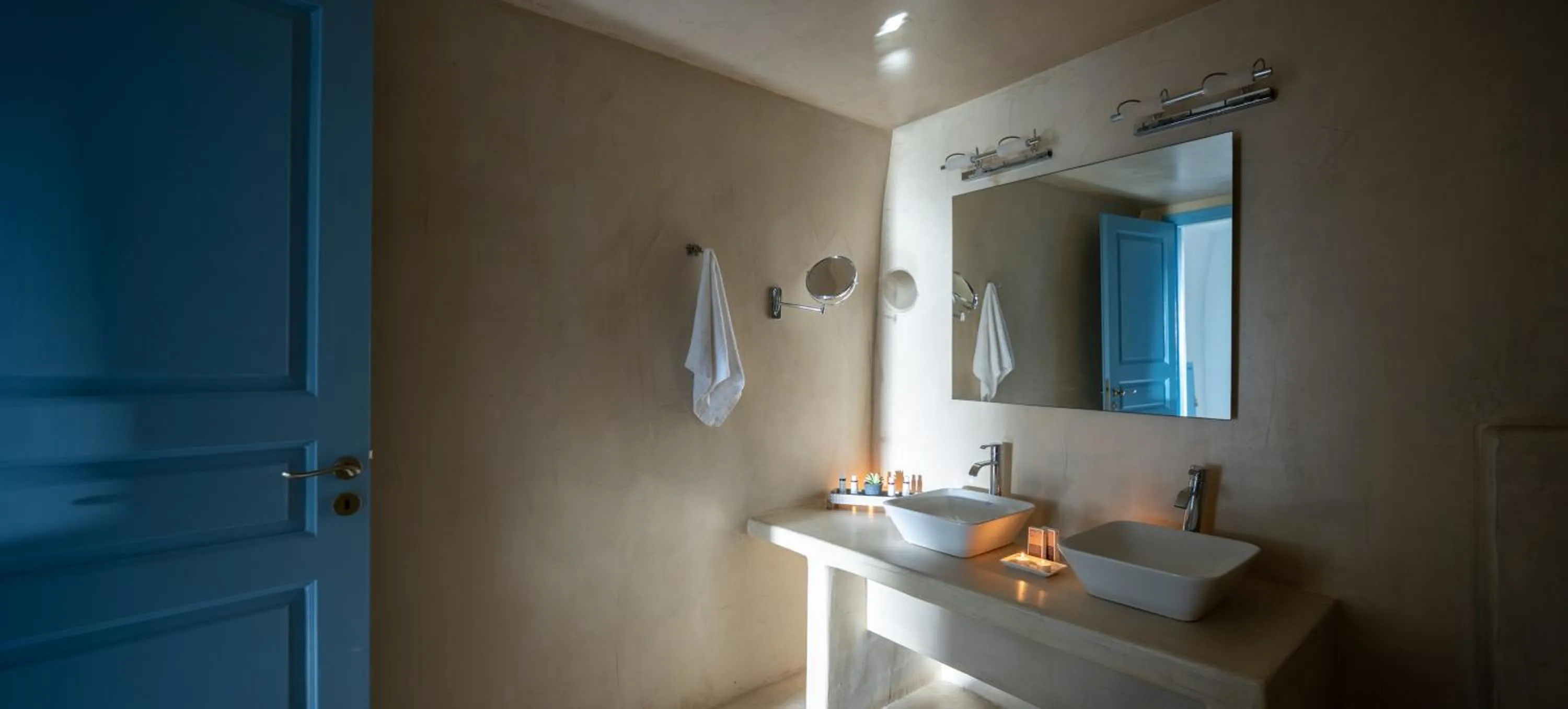 Bathroom in Pantelia Suites