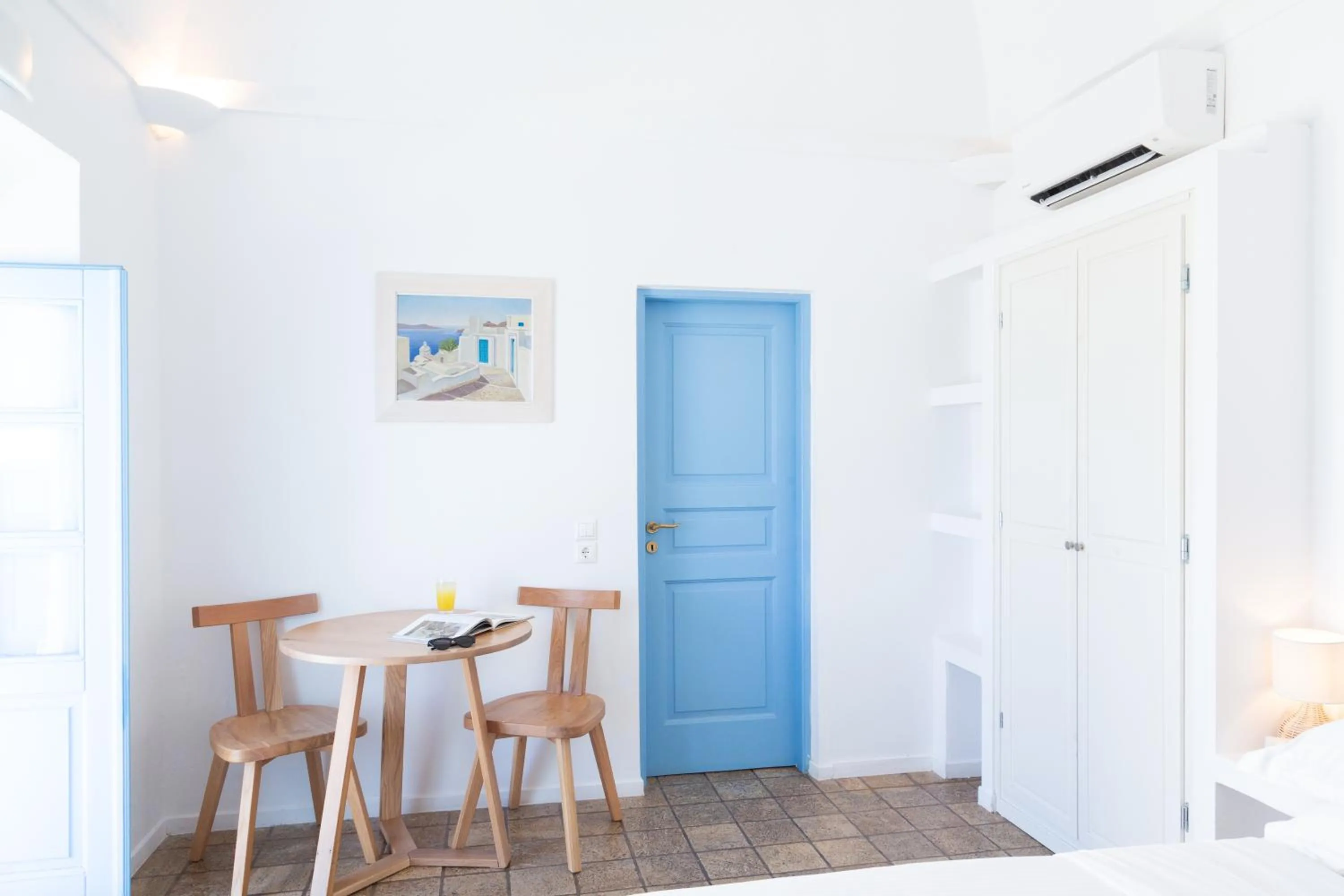 Dining area in Pantelia Suites