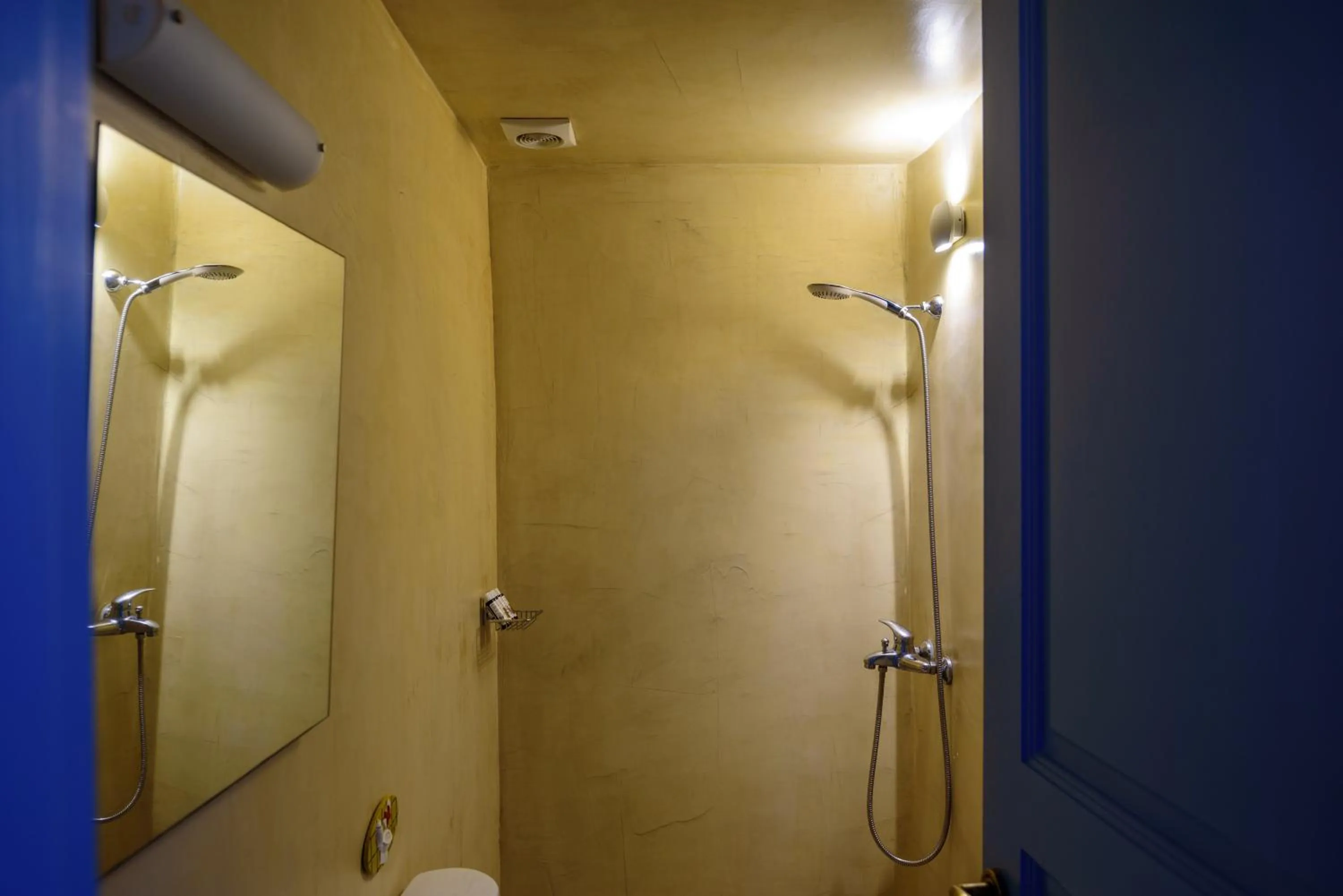 Bathroom in Pantelia Suites