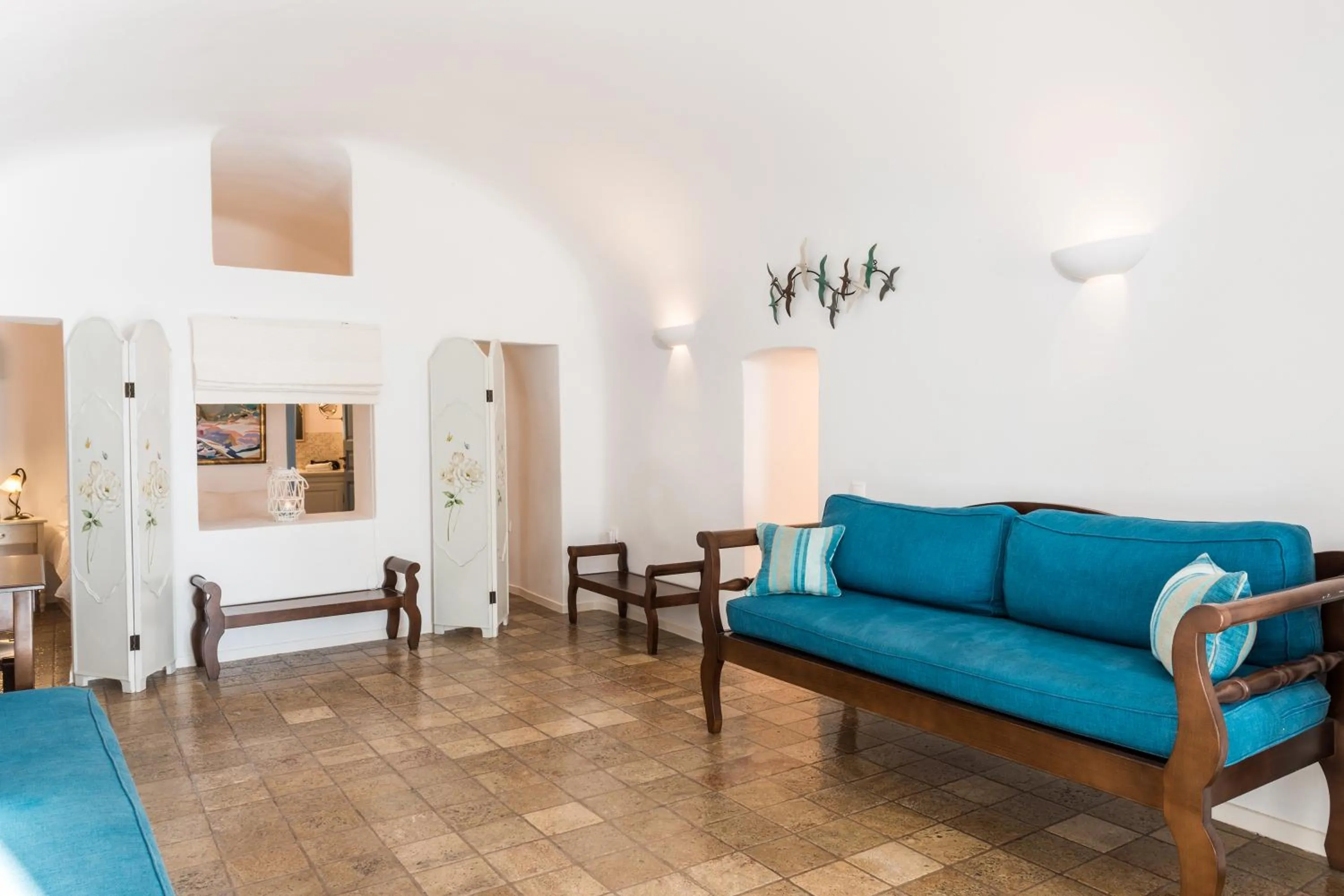 Decorative detail in Pantelia Suites