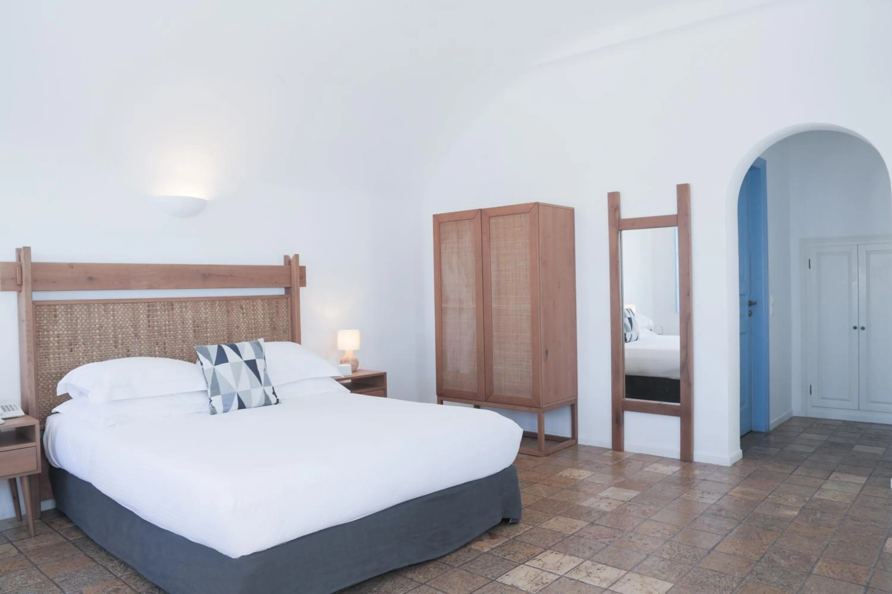 Bedroom, Bed in Pantelia Suites