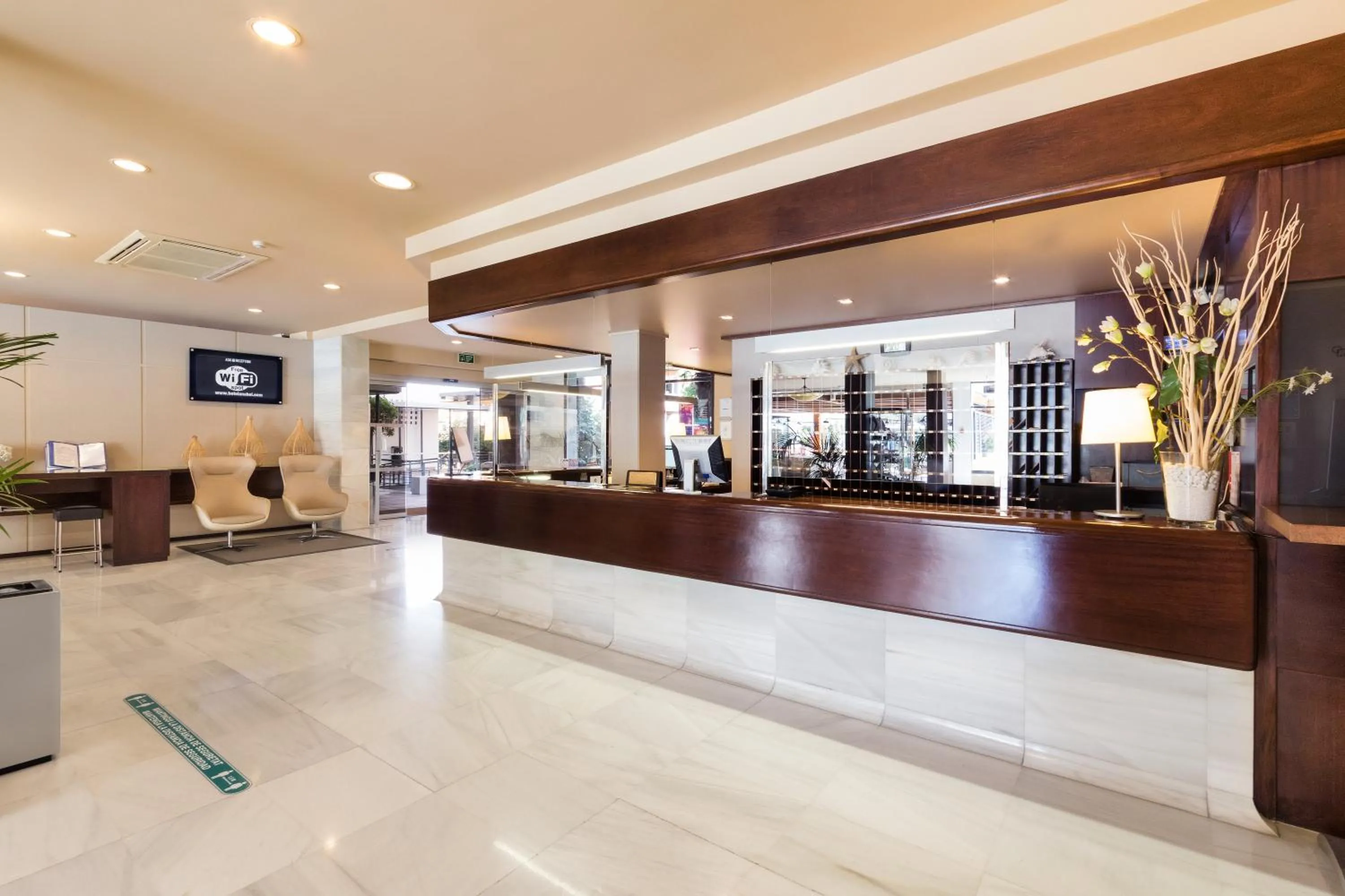 Lobby or reception in Hotel Anabel