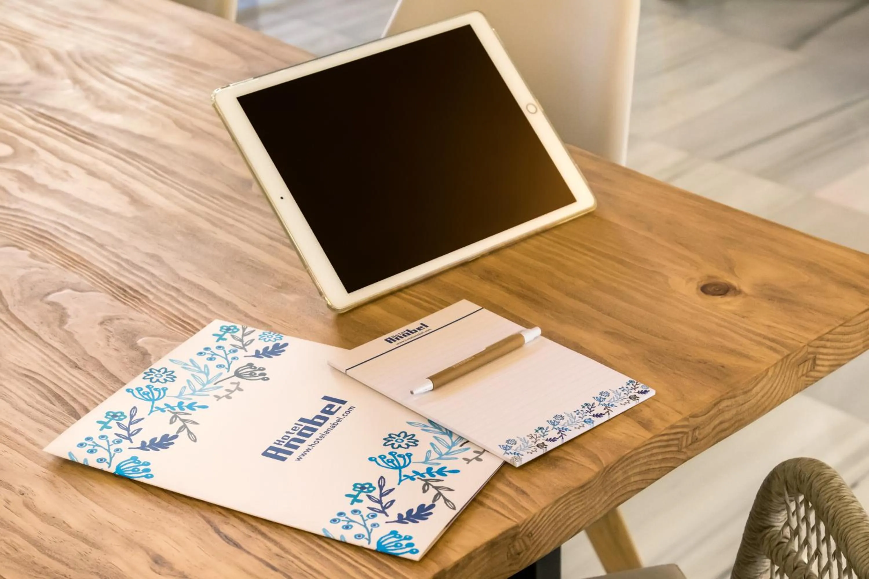 Seating area in Hotel Anabel