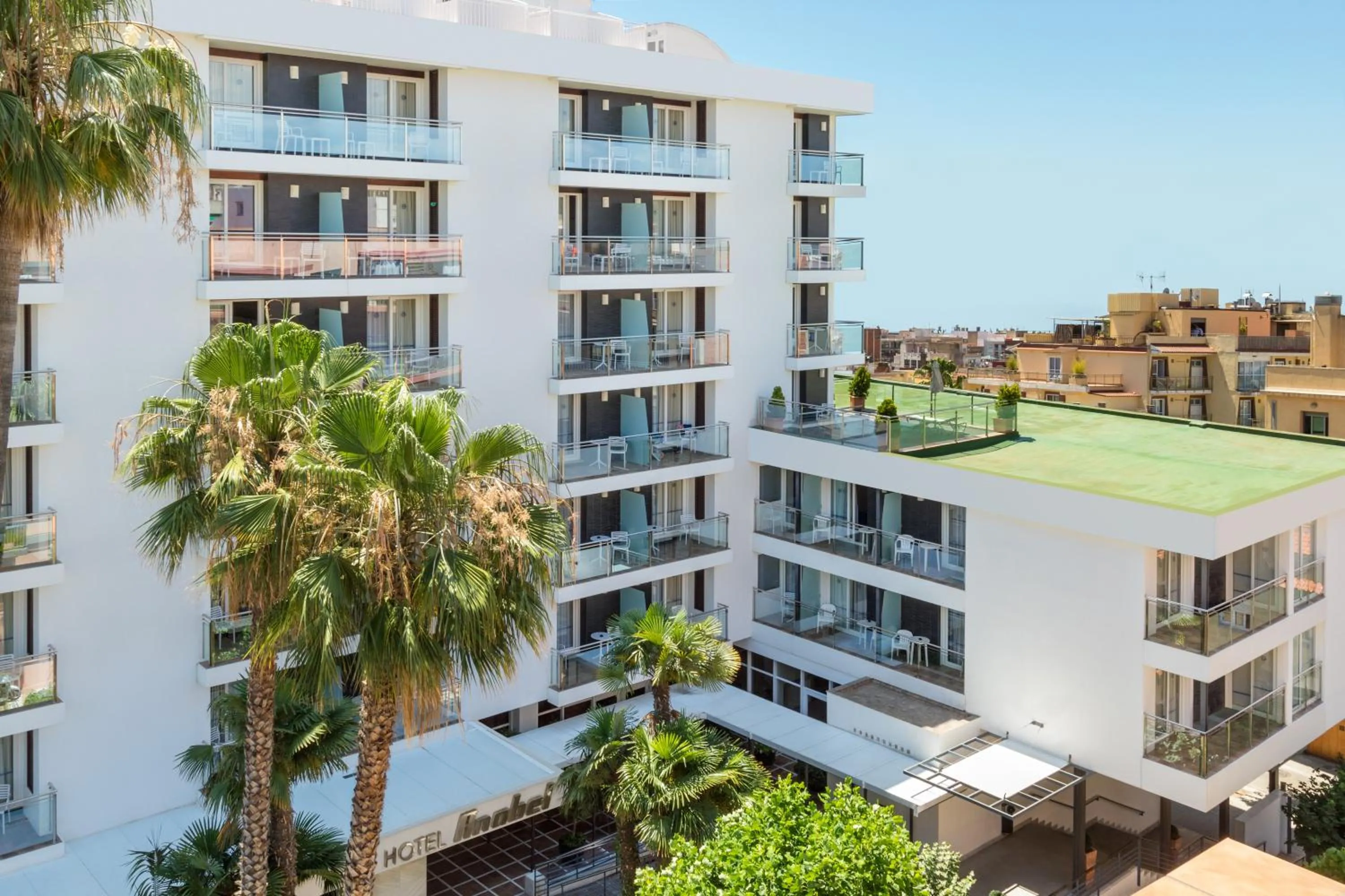 Property building in Hotel Anabel