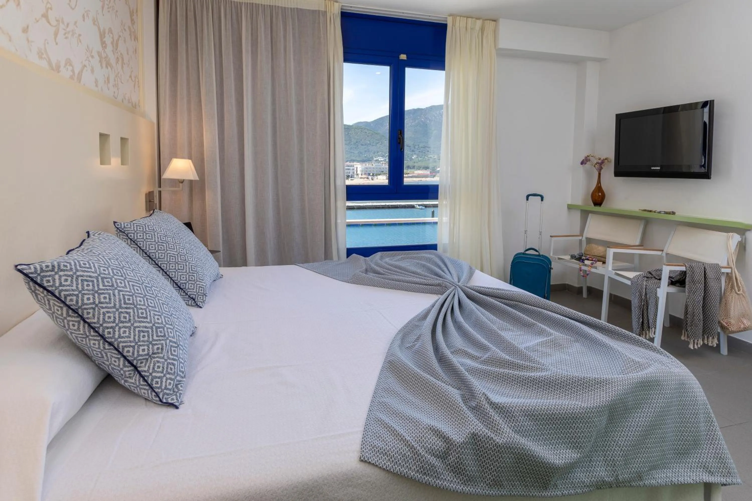 Bed in Hotel Spa Cap de Creus