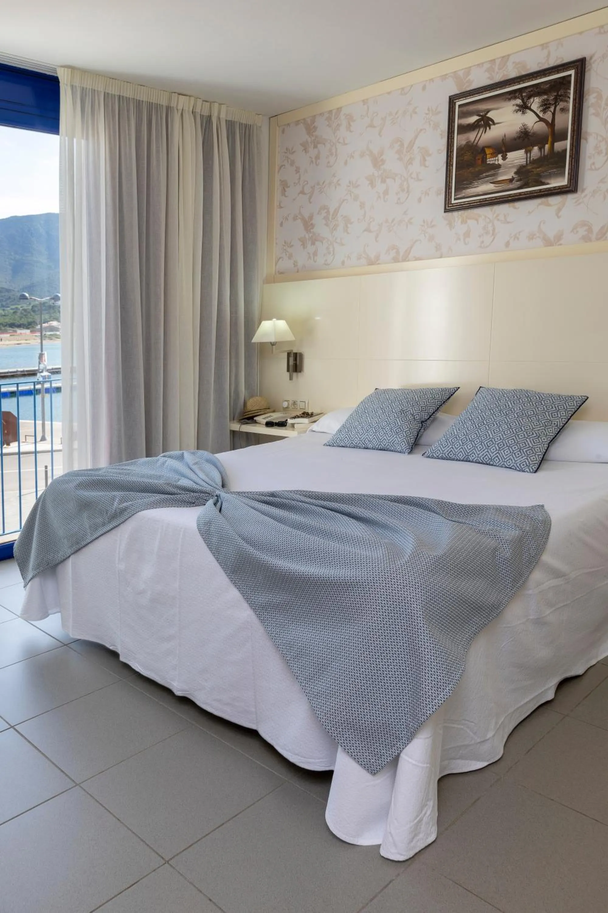 Bed in Hotel Spa Cap de Creus