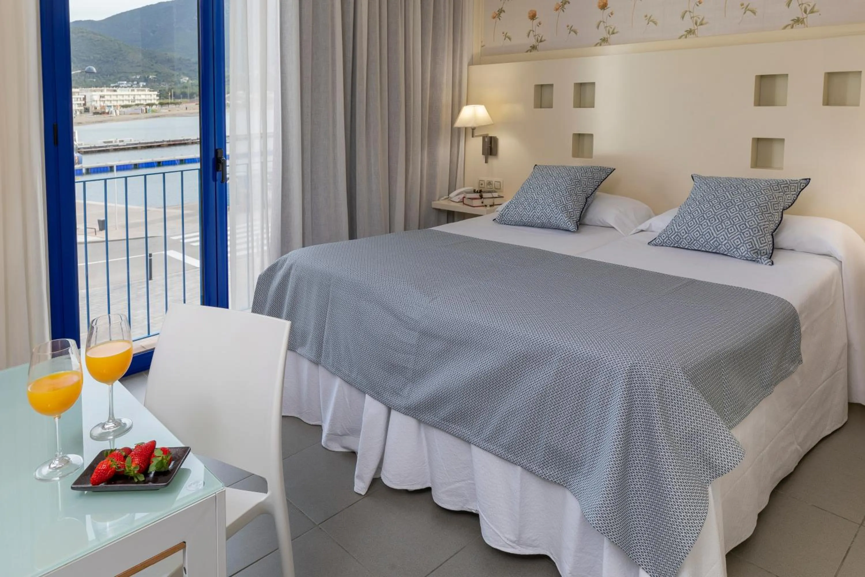 Bed in Hotel Spa Cap de Creus