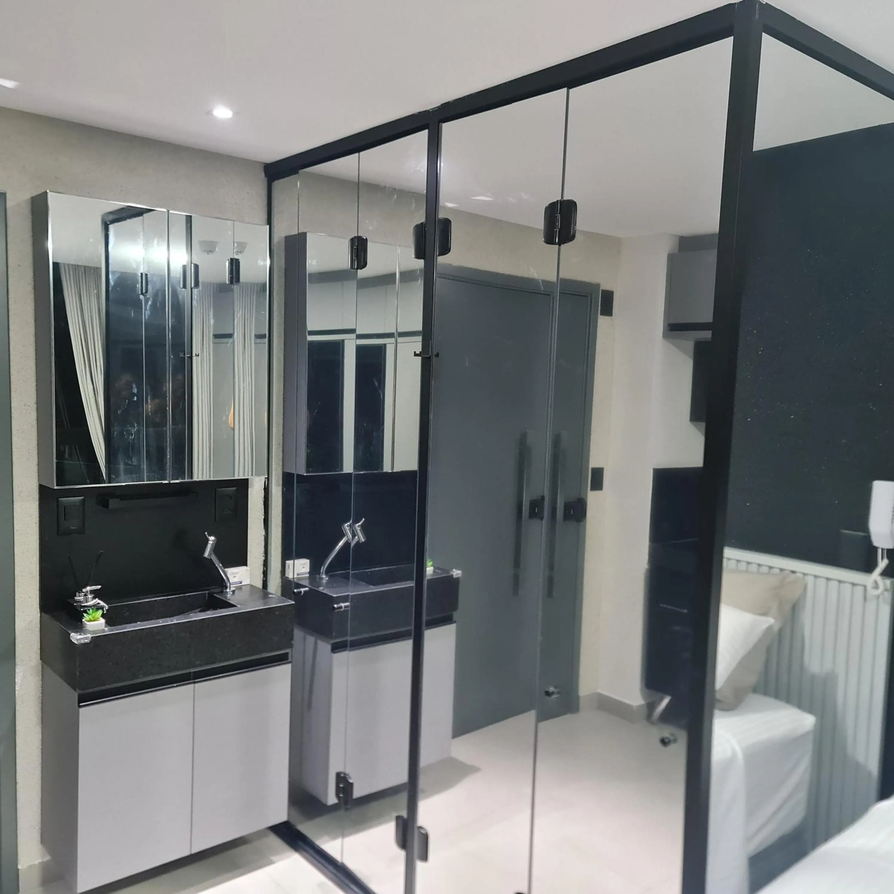 Toilet in Lindo Flat no Jardim Oceania - Get One