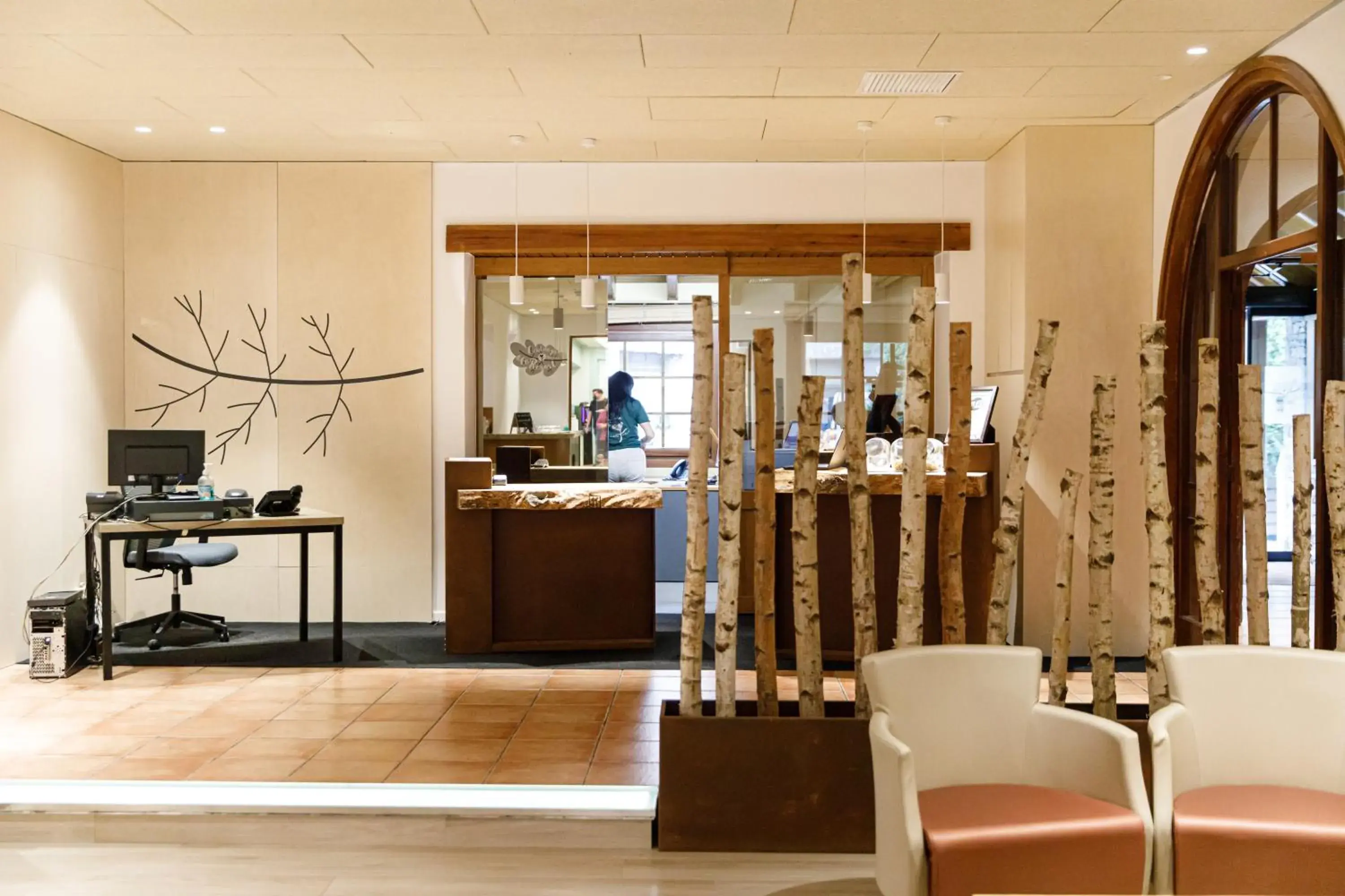 Lobby or reception in Cerdanya Viva Ecoestades Lobby or reception in Cerdanya Viva Ecoestades