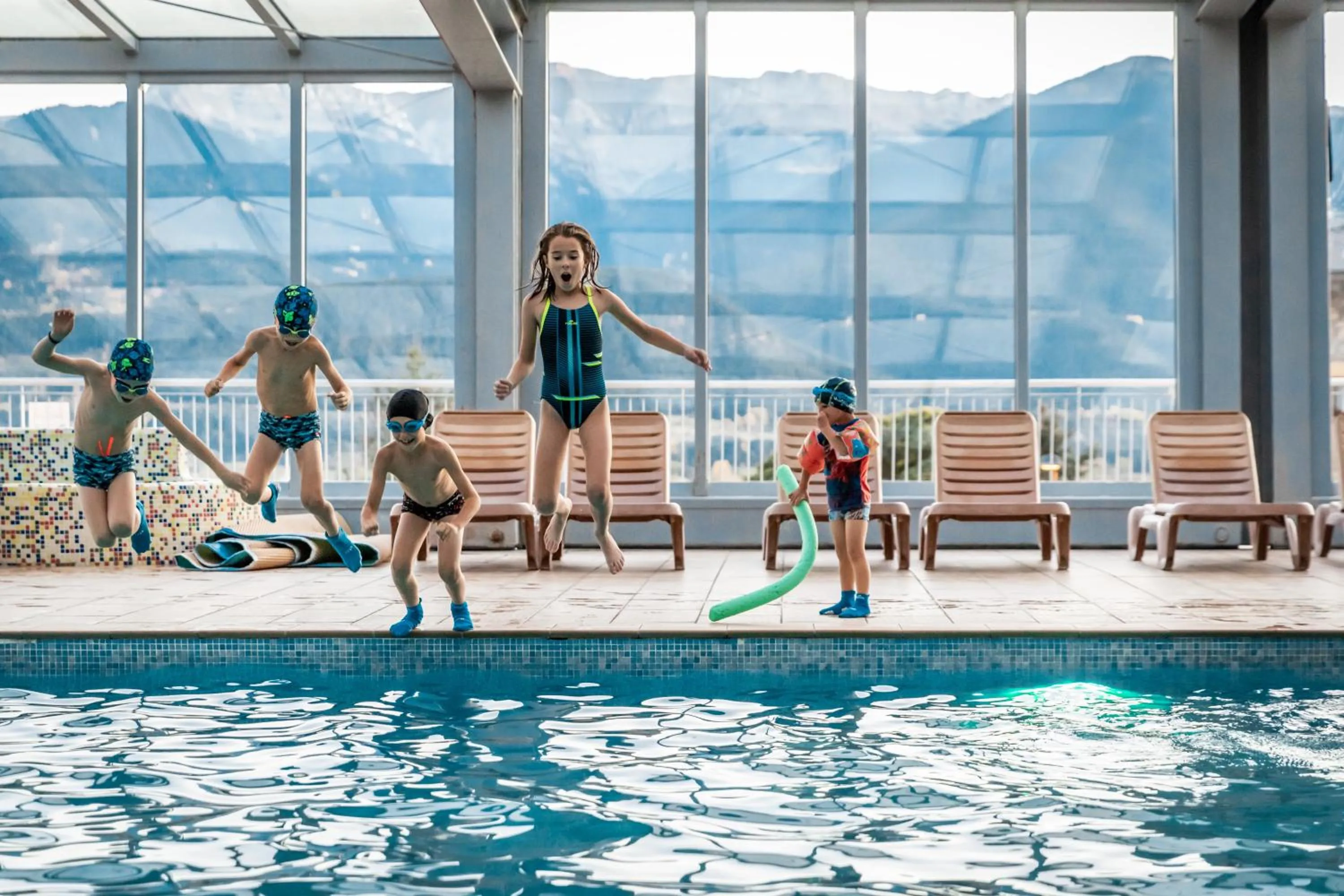 Swimming pool in Cerdanya Viva Ecoestades