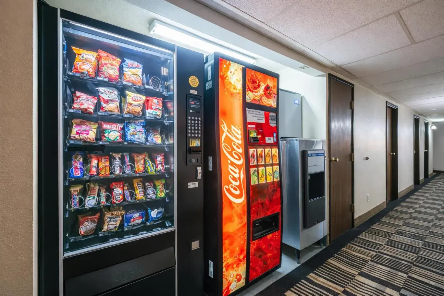 vending machine in Hotel 8 vending machine in Hotel 8