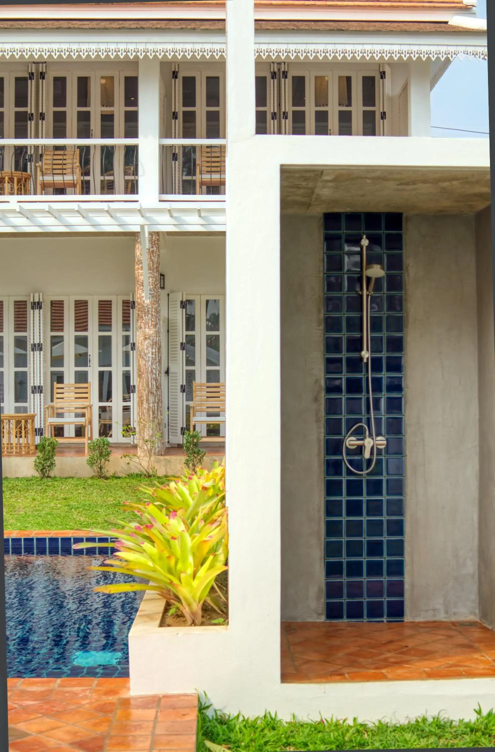 Swimming pool in Chic stay HANA Boutique hotel xxxx Possible noise from the construction next to our property