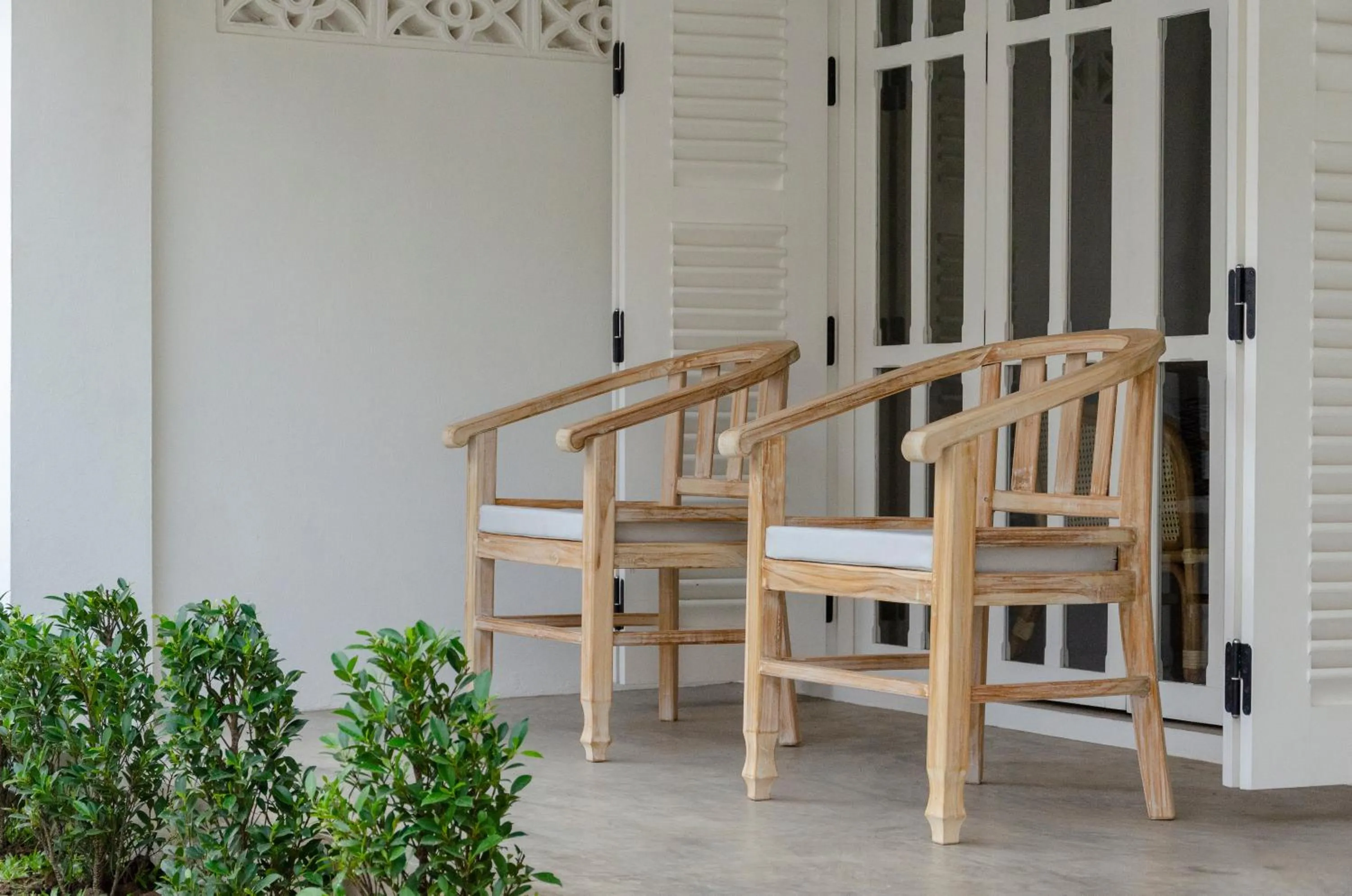 Balcony/Terrace in Chic stay HANA Boutique hotel xxxx Possible noise from the construction next to our property