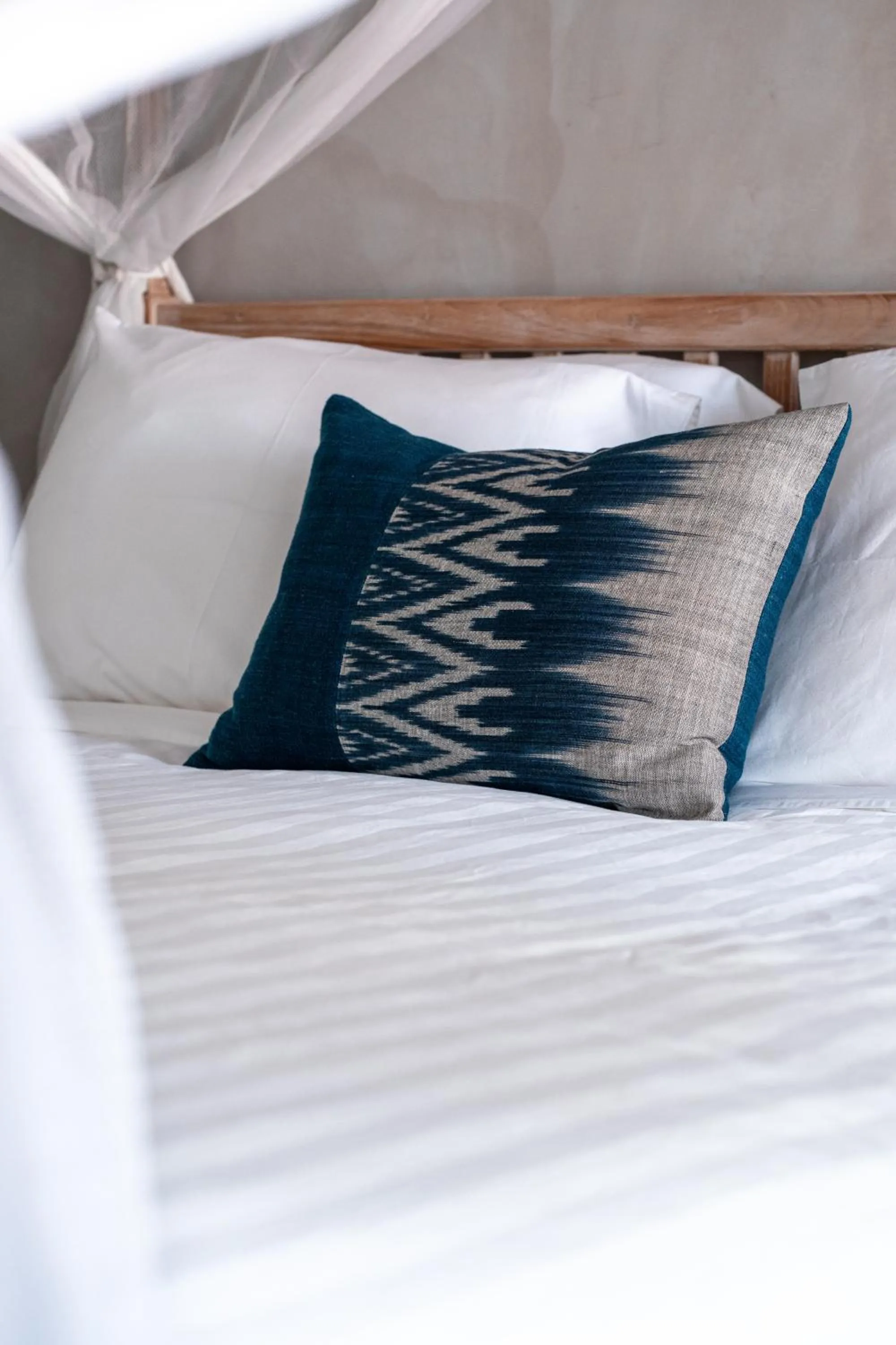 Bedroom, Bed in Chic stay HANA Boutique hotel xxxx Possible noise from the construction next to our property