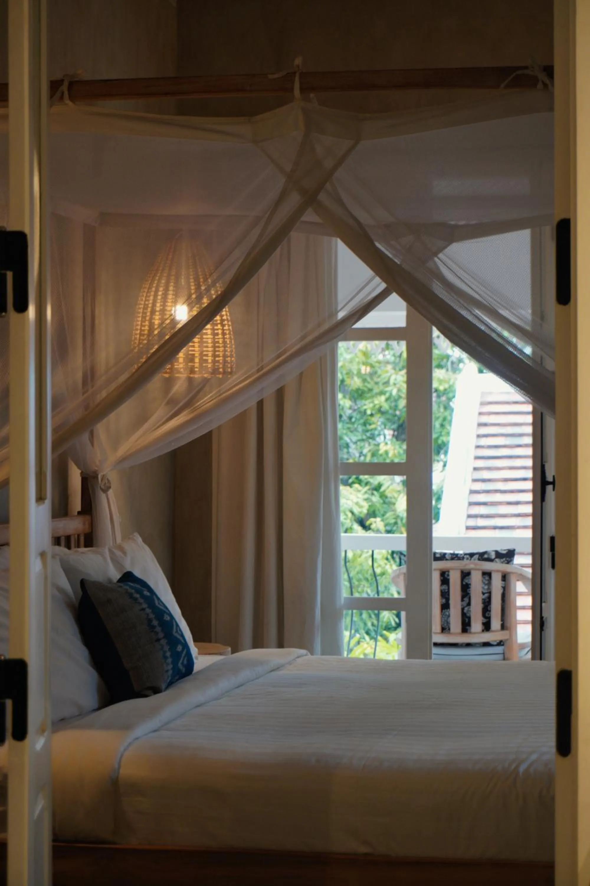 Bedroom, Bed in Chic stay HANA Boutique hotel xxxx Possible noise from the construction next to our property