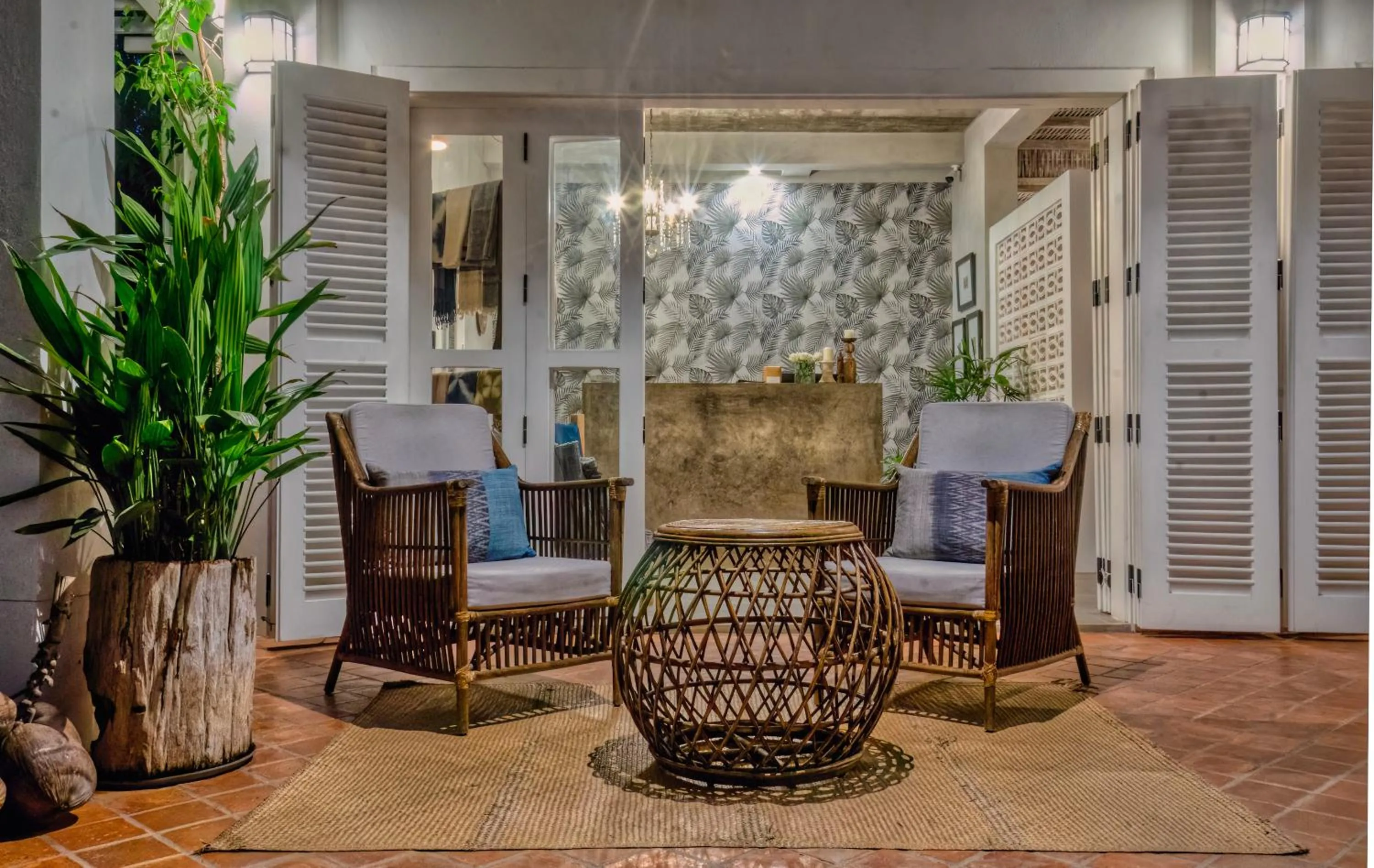 Lobby or reception in Chic stay HANA Boutique hotel xxxx Possible noise from the construction next to our property