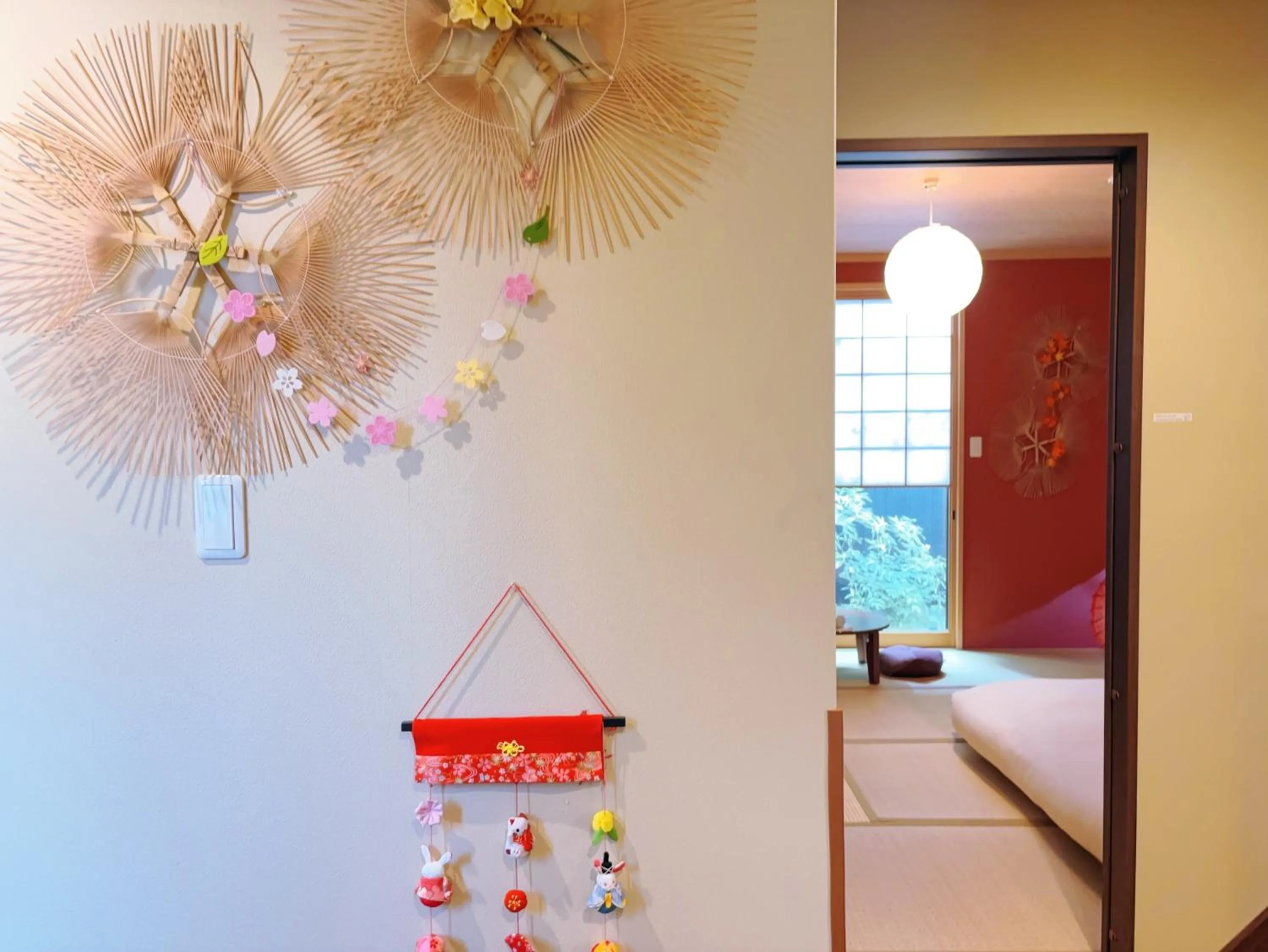 Photo of the whole room, Bed in 桃夭庵 touyouan momo house kujo 一棟貸切