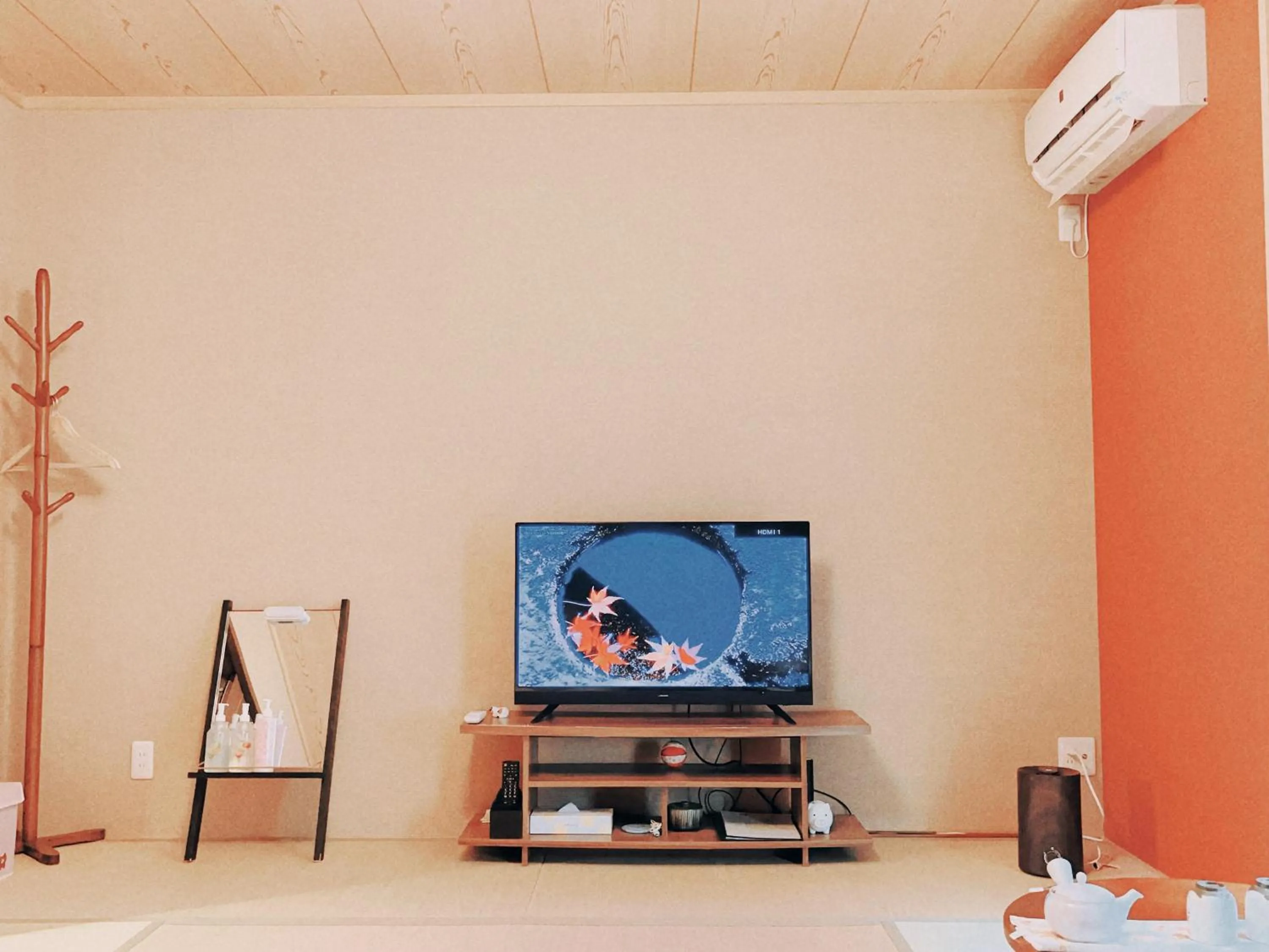 TV and multimedia in 桃夭庵 touyouan momo house kujo 一棟貸切