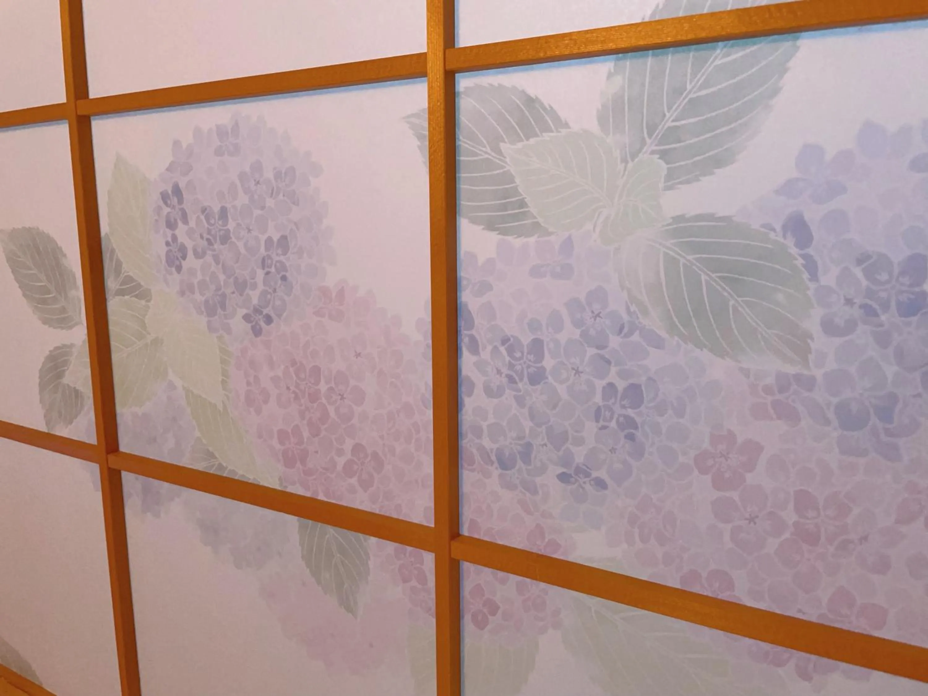 Decorative detail in 桃夭庵 touyouan momo house kujo 一棟貸切