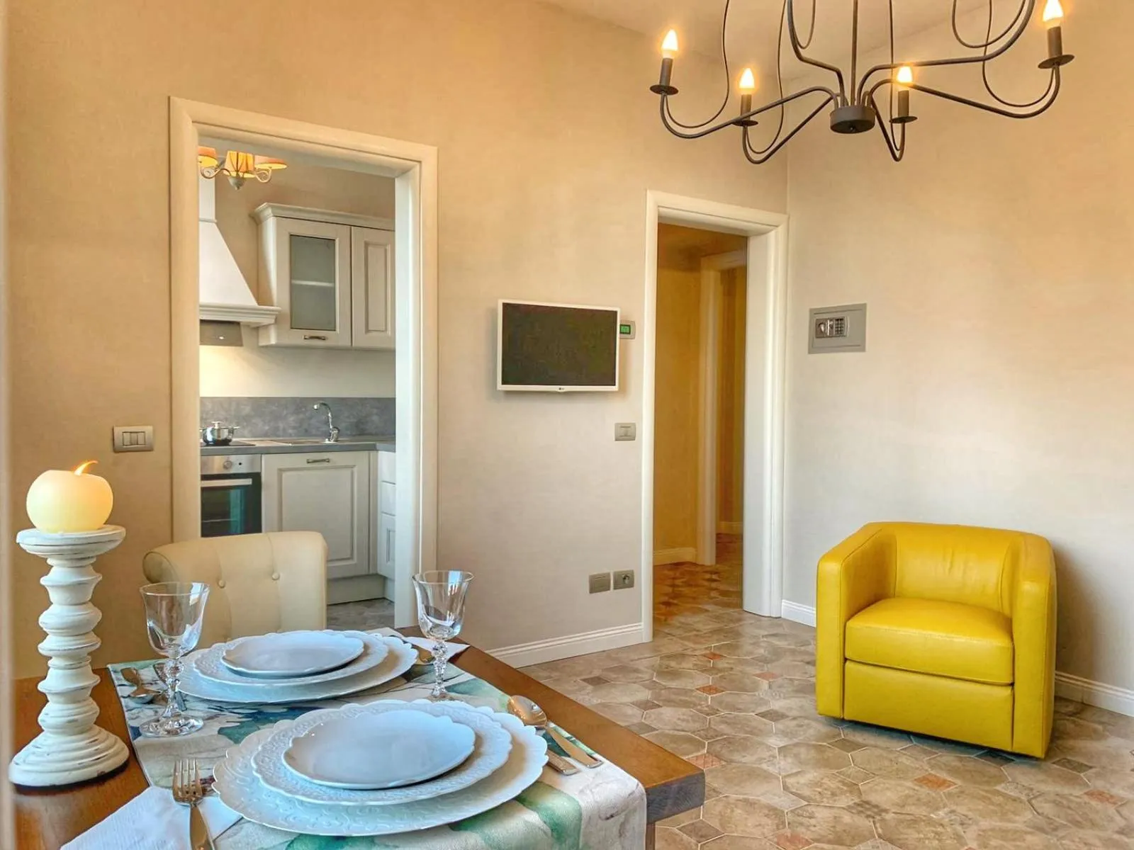 Living room in Spiaggia Amore - Appartamenti Vacanza Vista Lago - Luxury Apartments