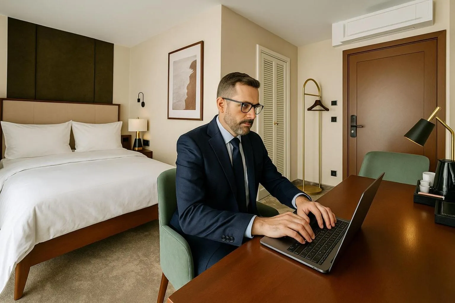 Bed in The BOGUSZ Wladyslawowo