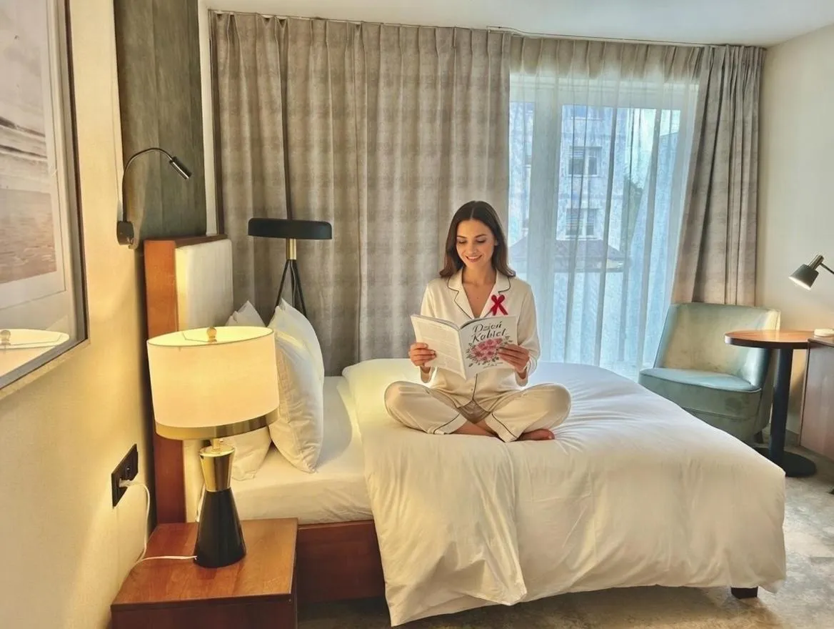 Bed in The BOGUSZ Wladyslawowo