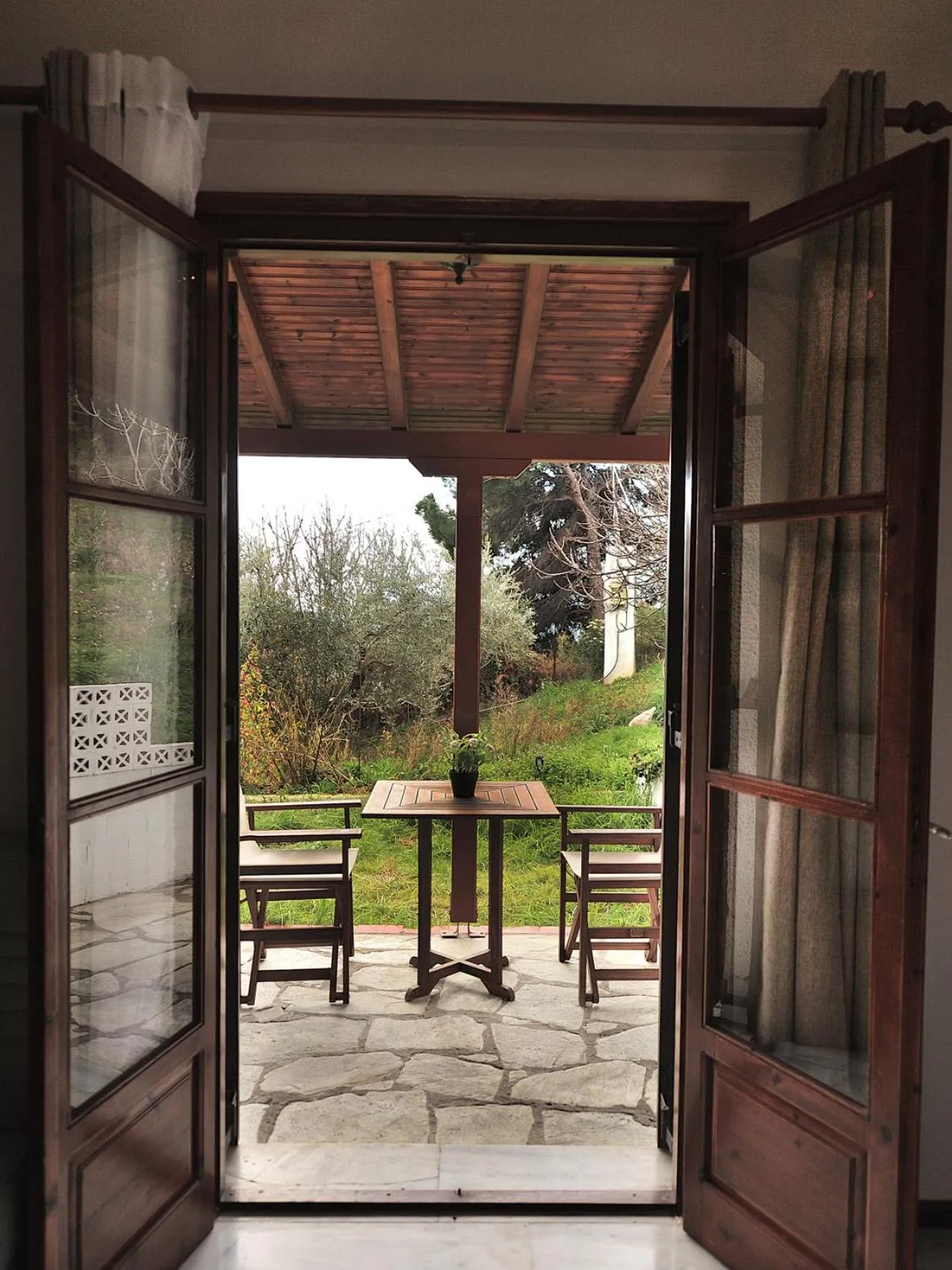 Balcony/Terrace in Vista Mare Skiathos