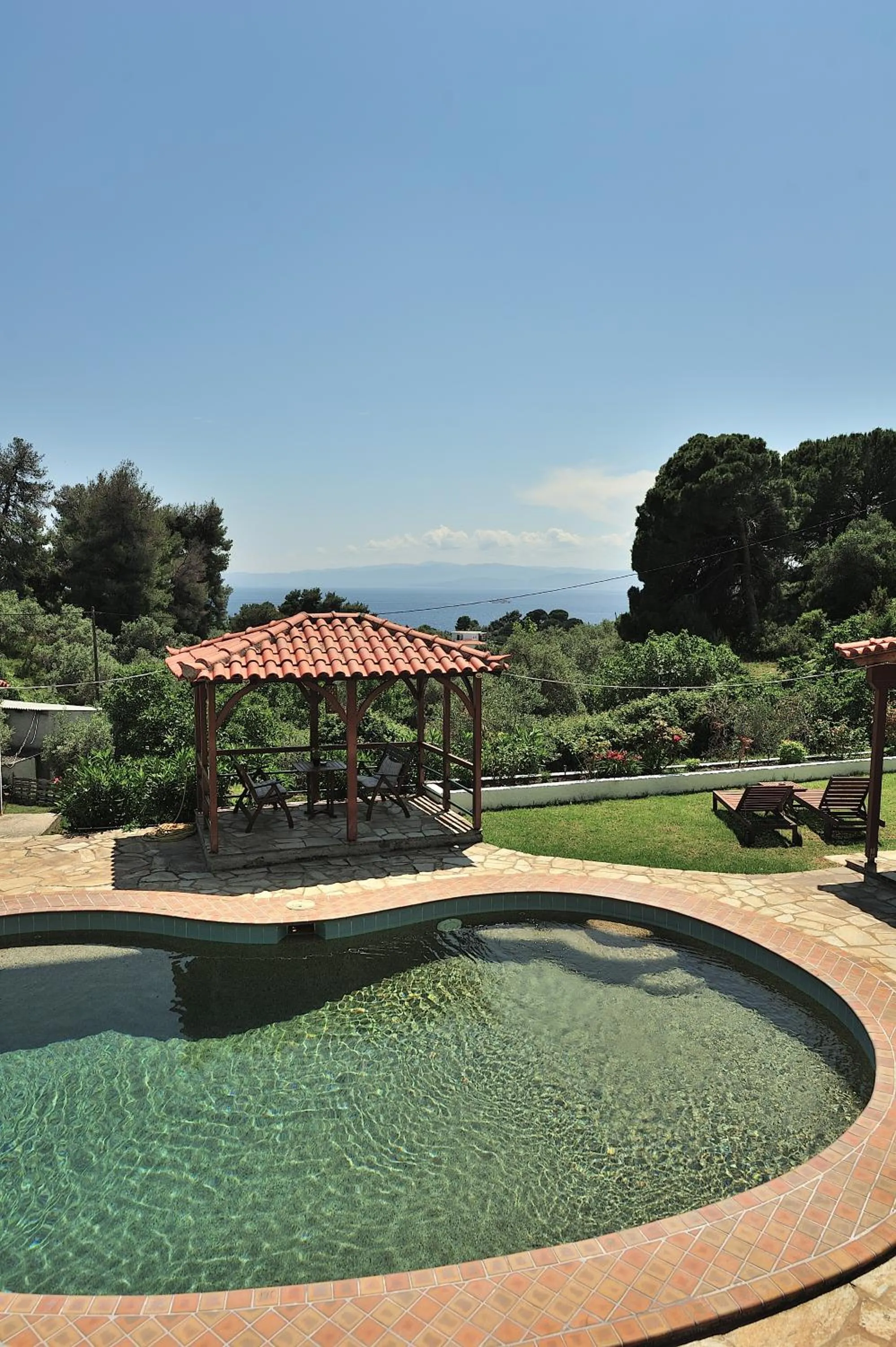 View (from property/room) in Vista Mare Skiathos