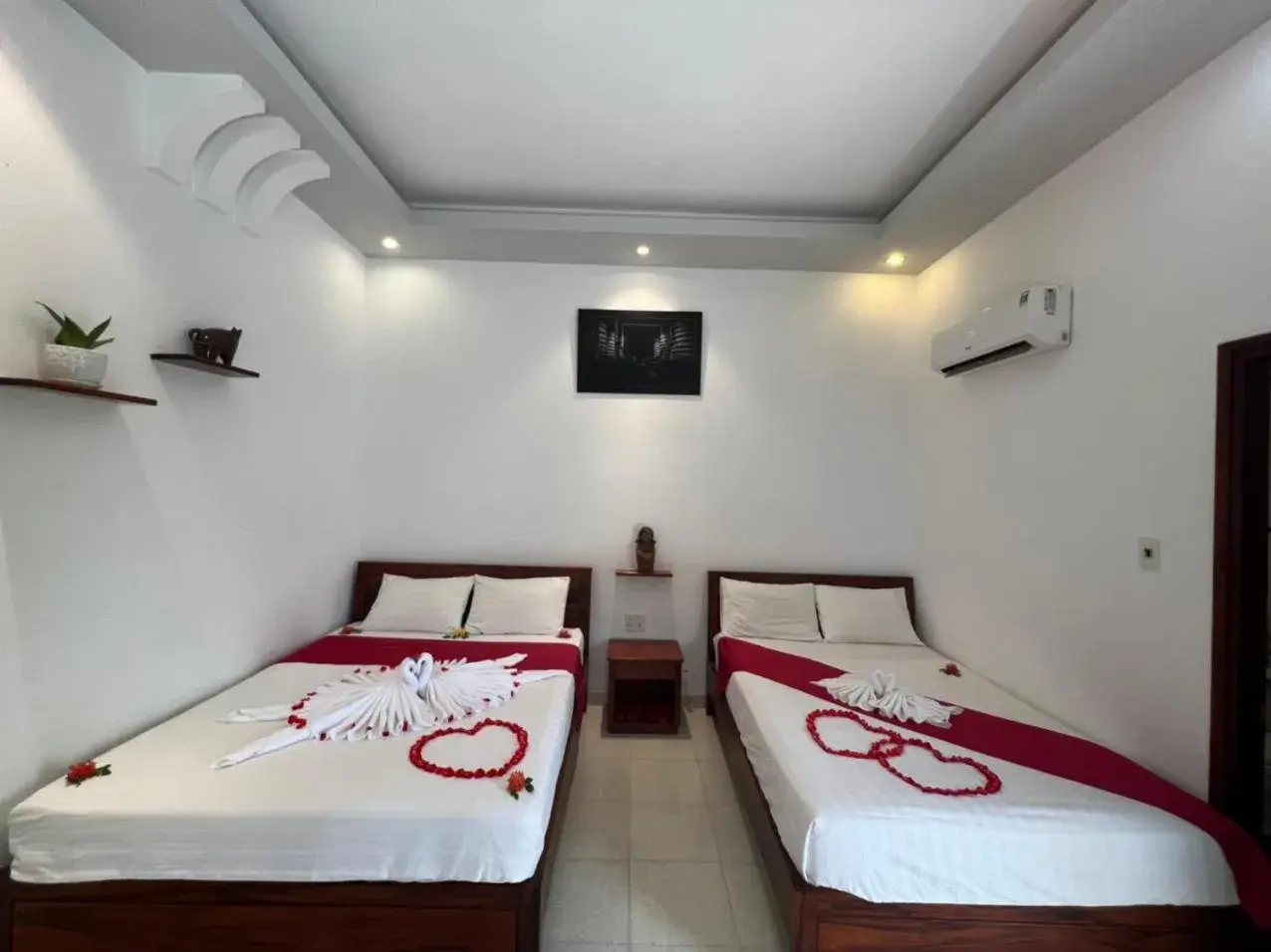 Bed in An Vinh Analog House - LE BONHEUR Bed in An Vinh Analog House - LE BONHEUR