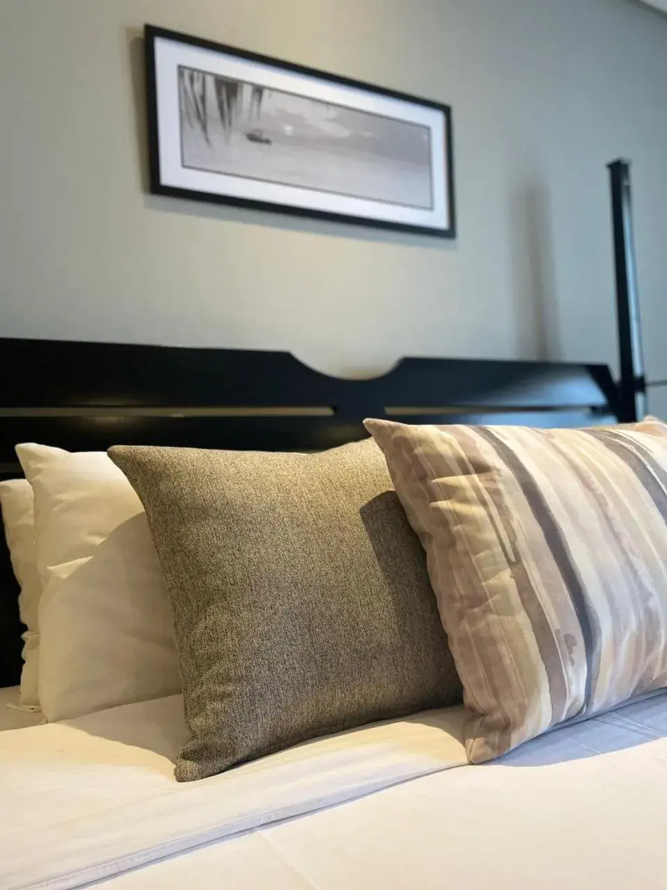 Bed in Meilin International Hotel Bed in Meilin International Hotel