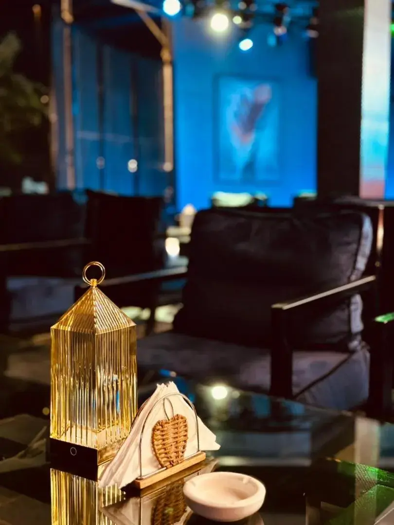 Lounge or bar in Meilin International Hotel Lounge or bar in Meilin International Hotel